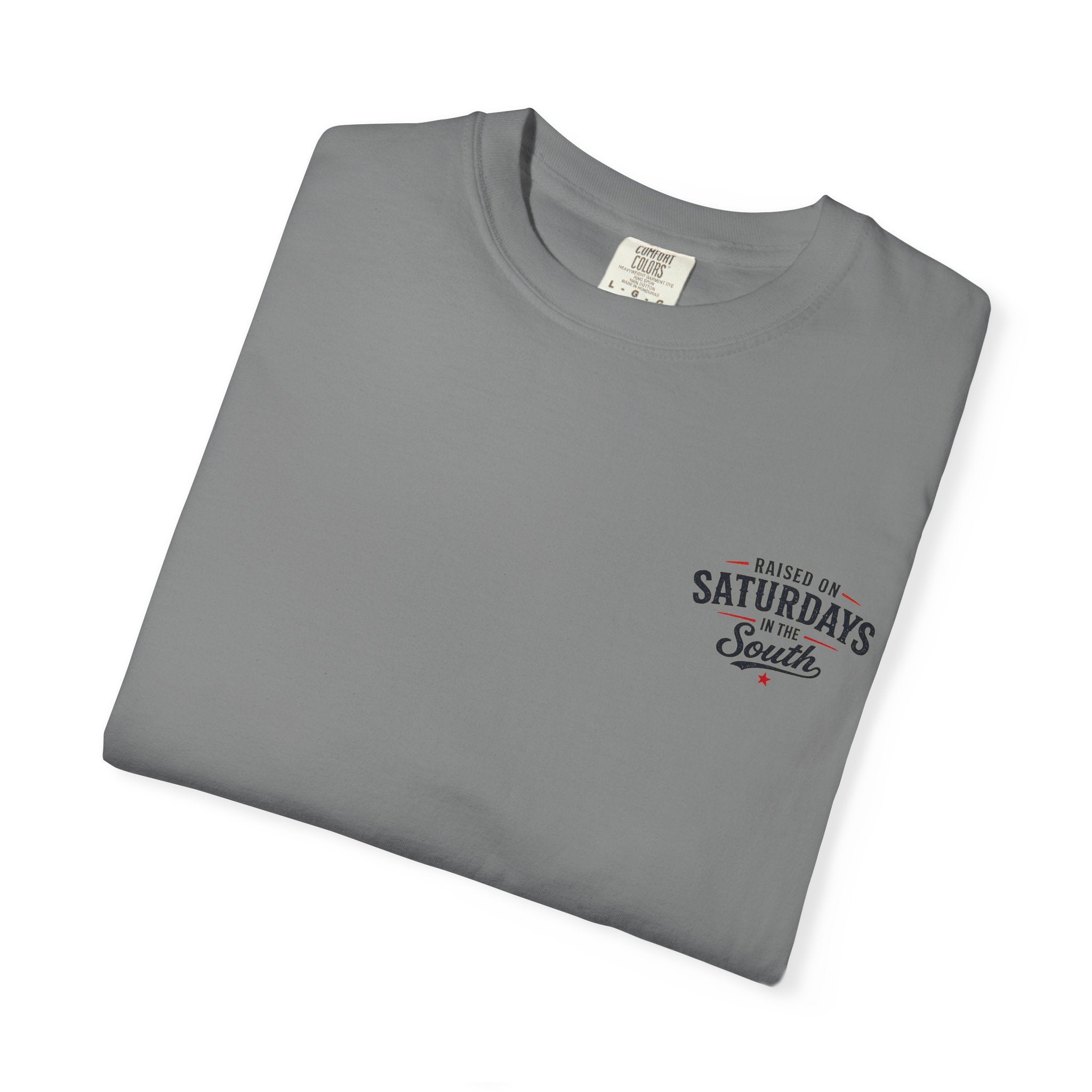 Raised On Saturdays In The South-Girl Dad Fishing Buddies-Father's Day Collection