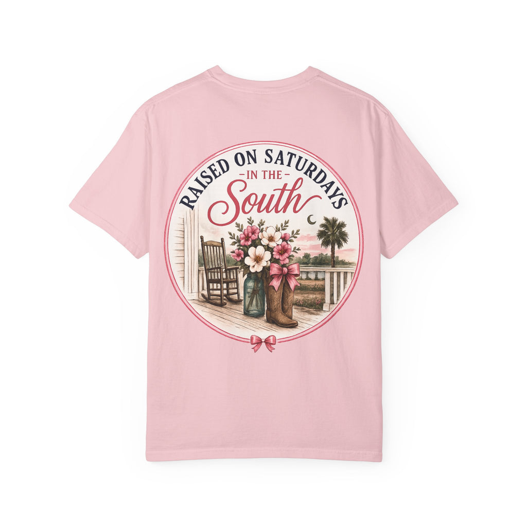 Raised On Saturdays In The South T-shirt