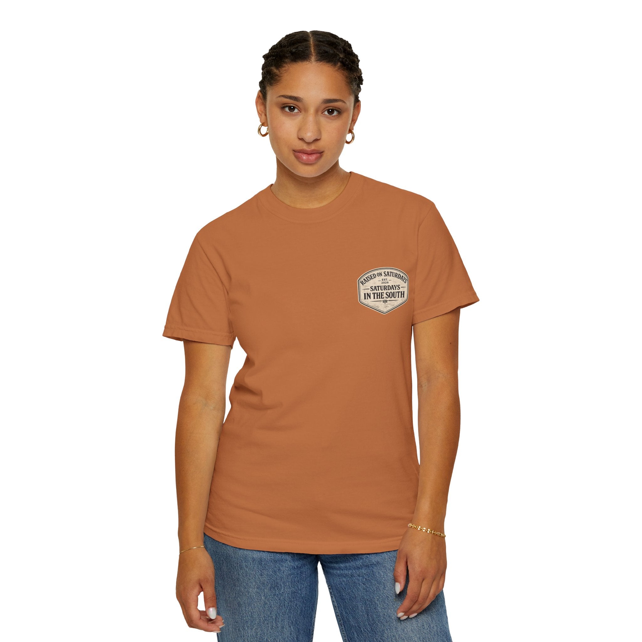 Raised On Saturdays In The South Classic T-Shirt - Duck Season