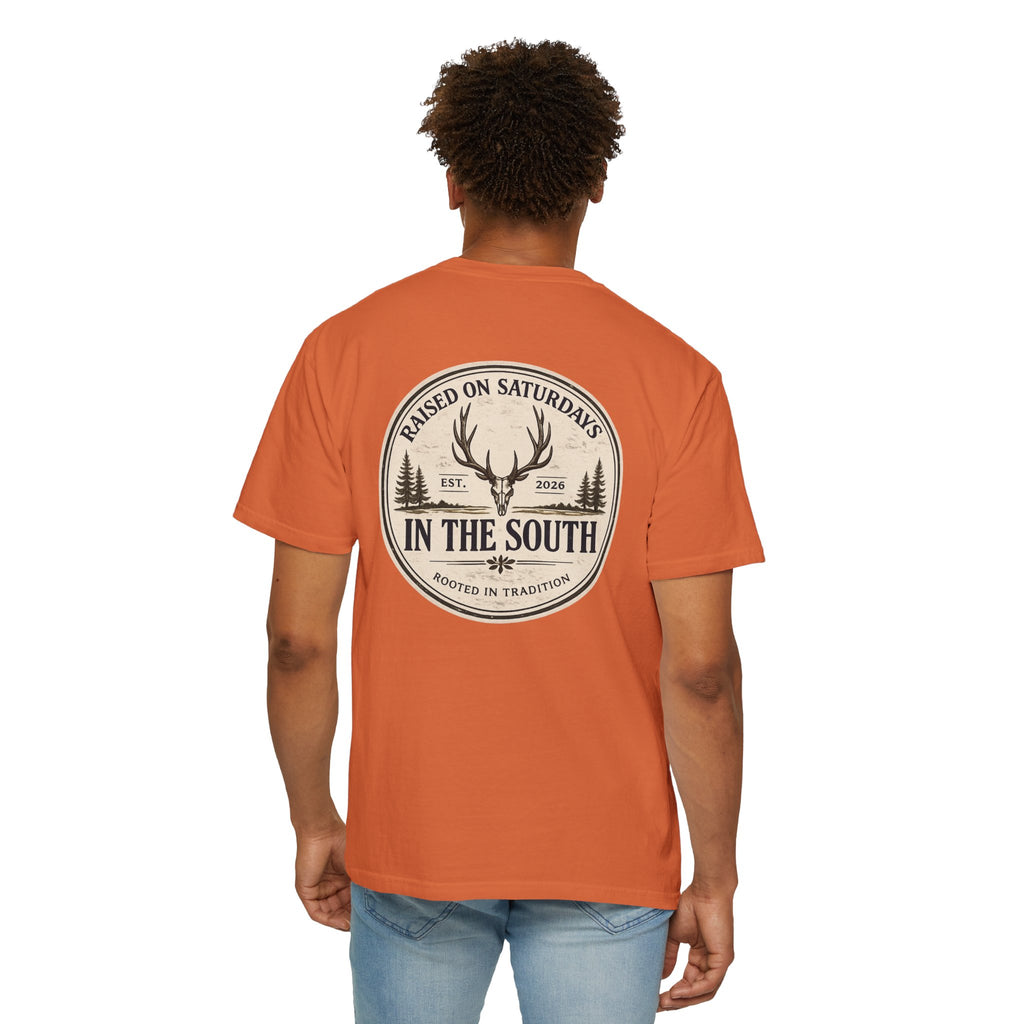 Raised On Saturdays In The South Classic T-Shirt — Deer Season