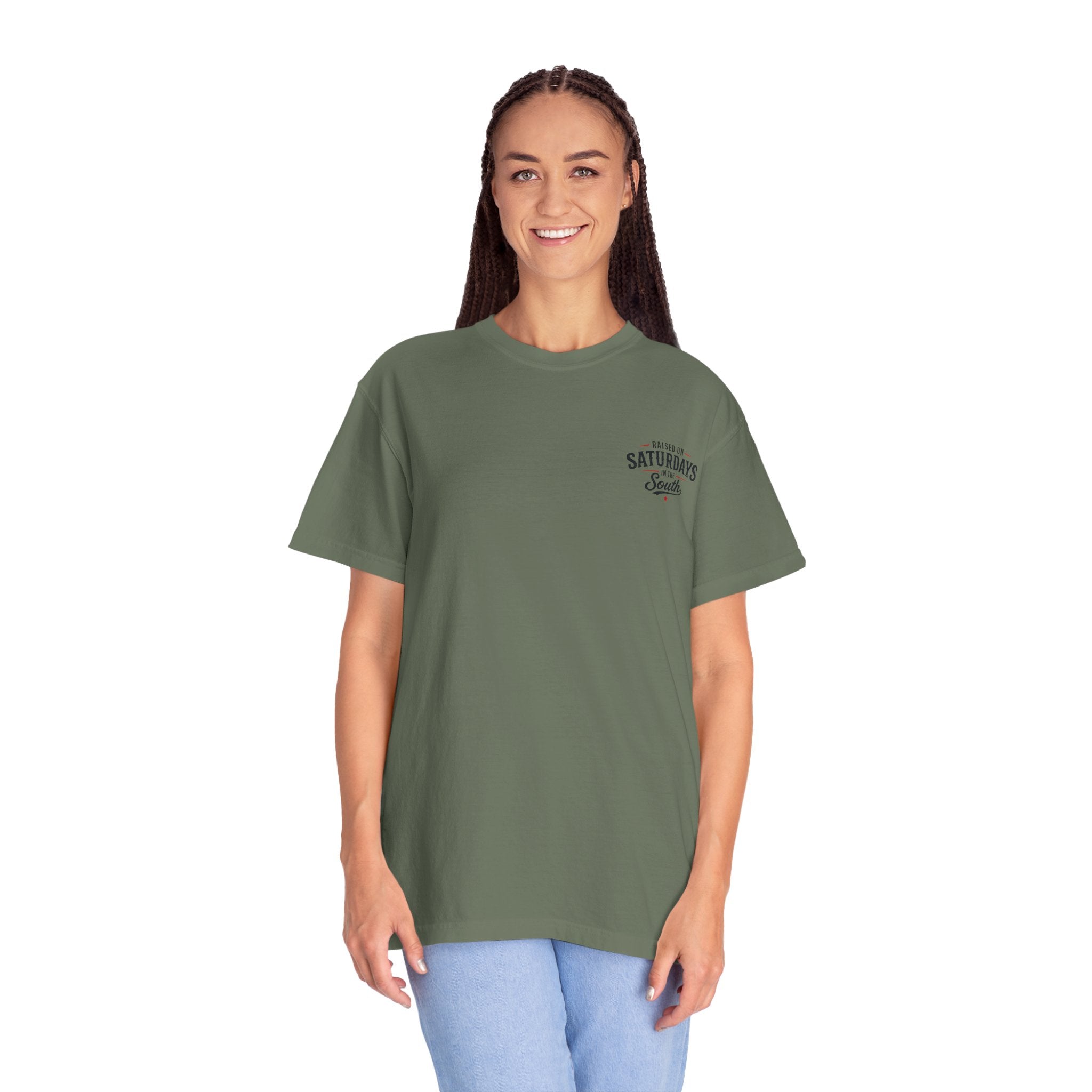 Raised On Saturdays In The South T-Shirt — Saturdays Are Made For Fishin