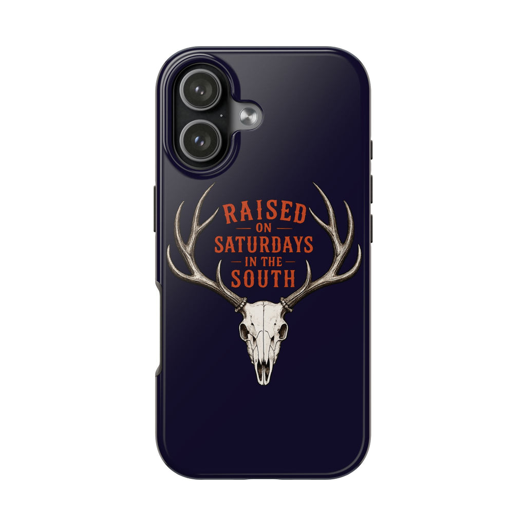 The Spreads Runs Deep In The Woods Phone Case-(blue)