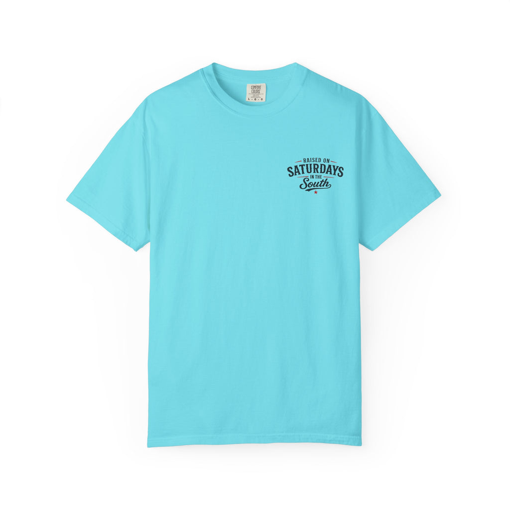 Raised On Saturdays In The South T-Shirt-Deep Sea Saturdays