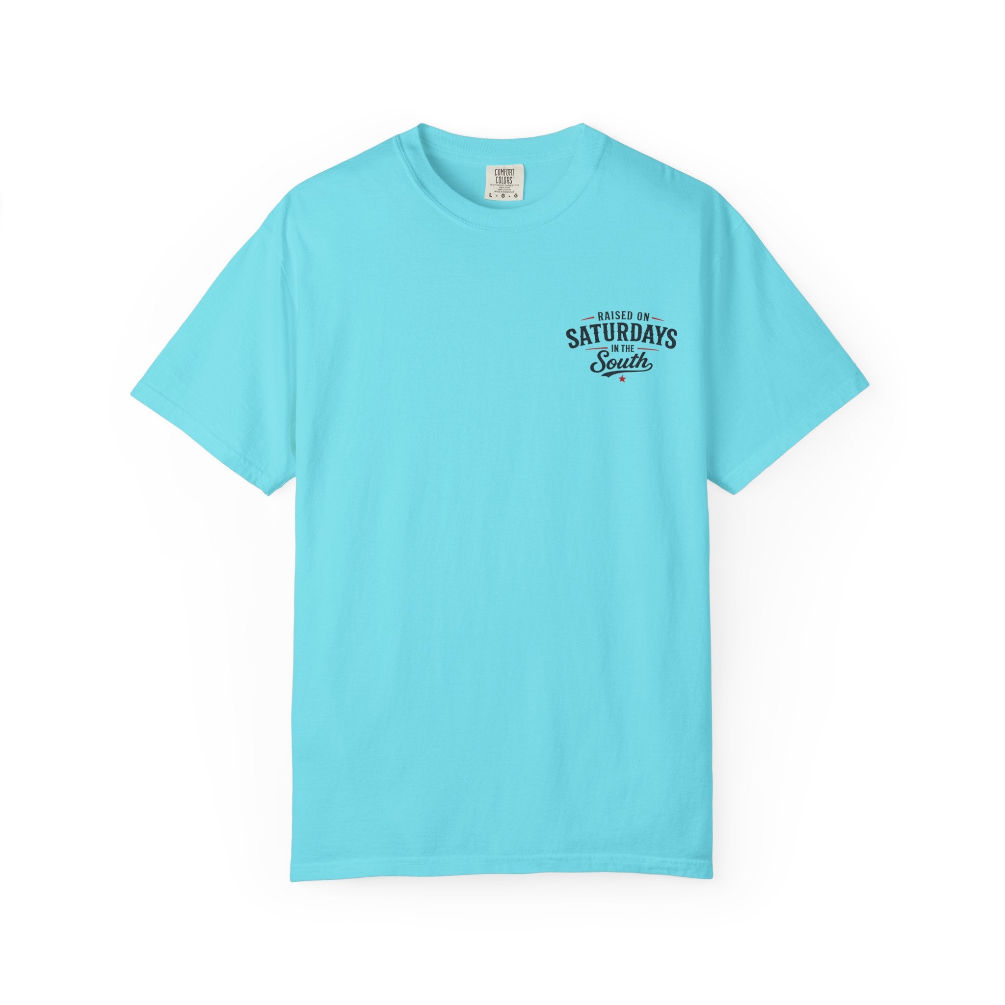 Raised On Saturdays In The South T-Shirt-Deep Sea Saturdays