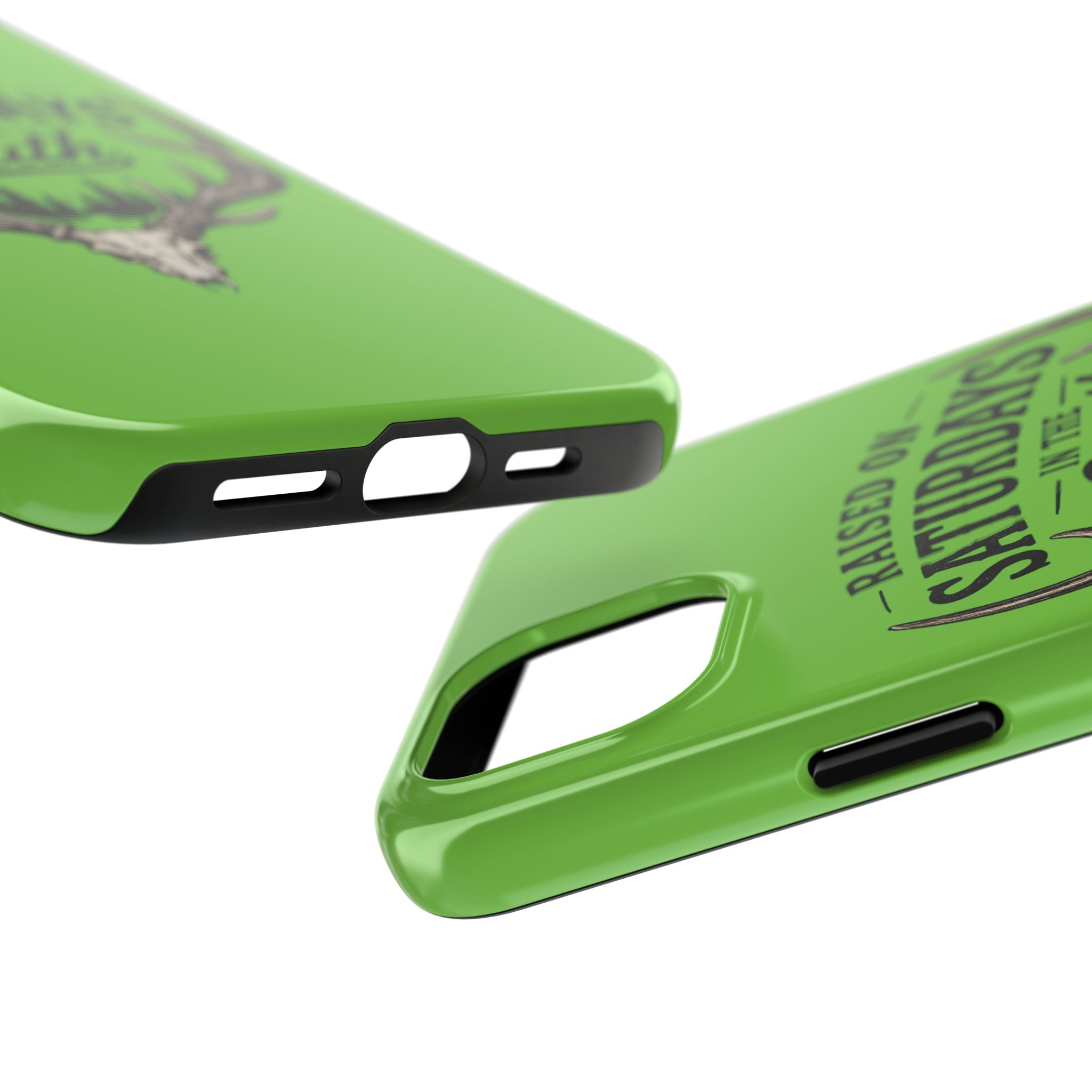 The Spread Runs Deep In The Woods phone case-(green)