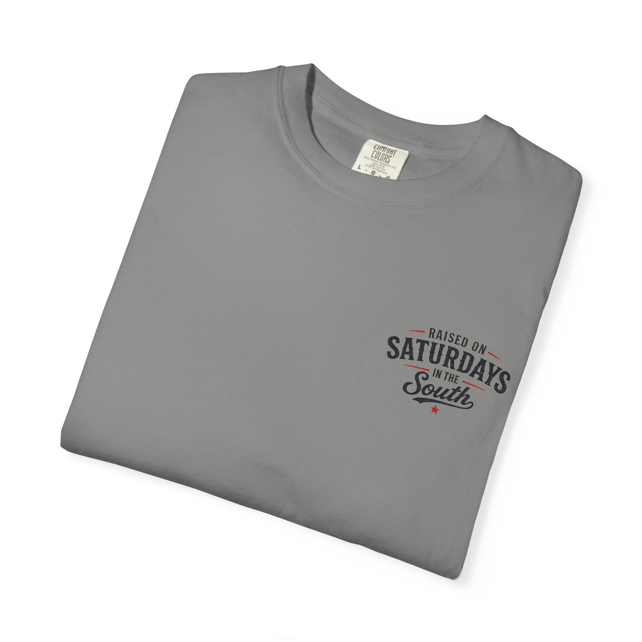Raised On Saturdays In The South T-Shirt-Deep Sea Saturdays