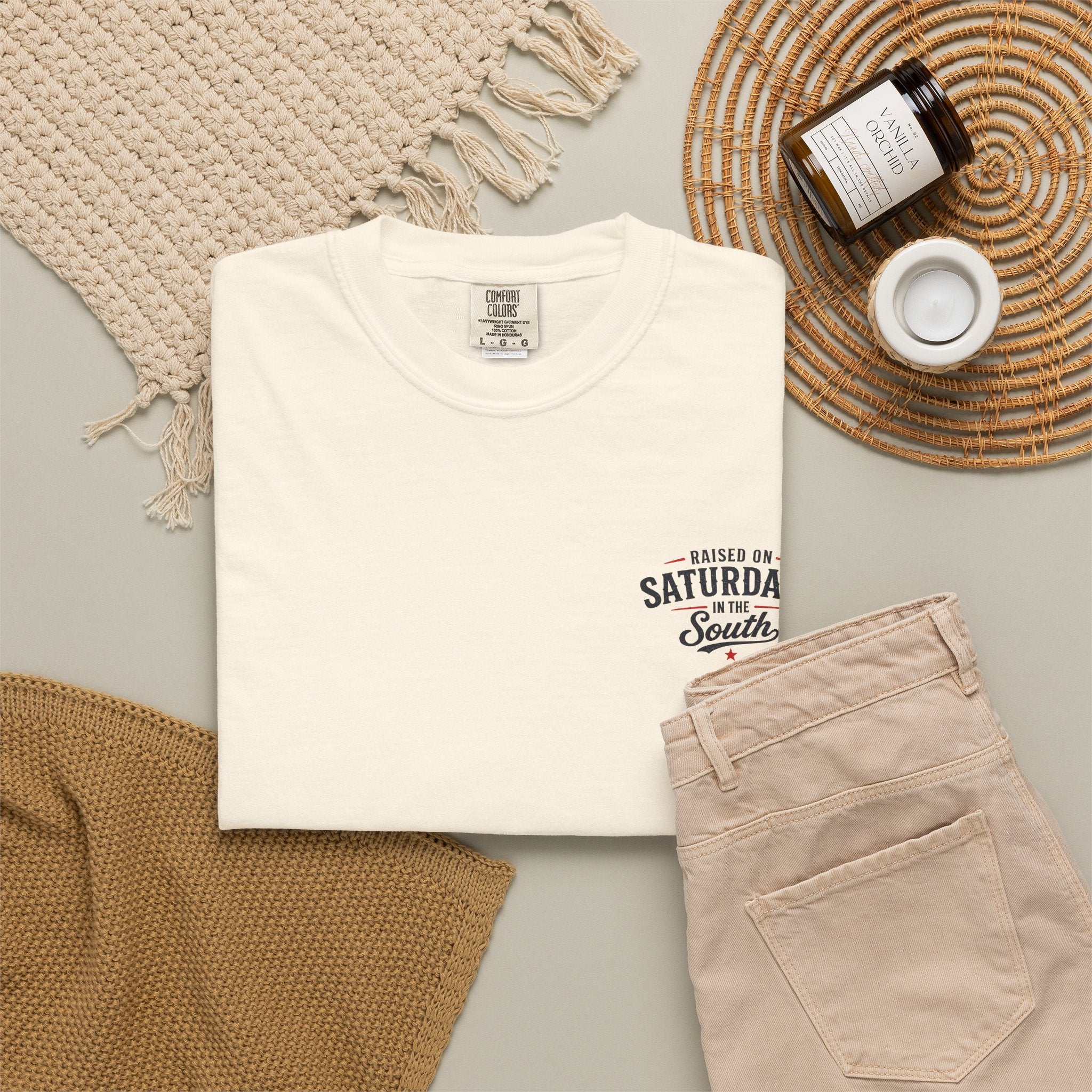 Raised On Saturdays In The South T-Shirt- Early Morning Hunts
