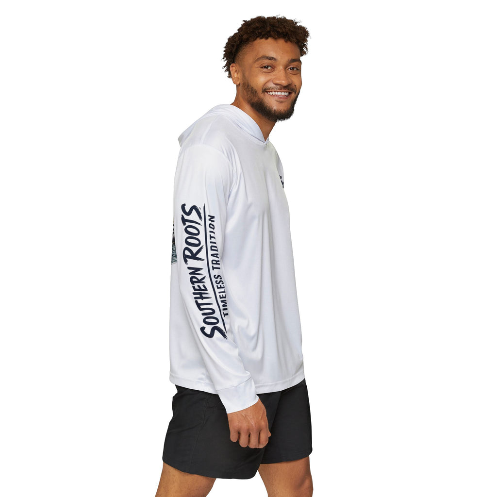 Raised on Saturdays in the South-Southern Roots Timeless Tradition performance hoodie fishing