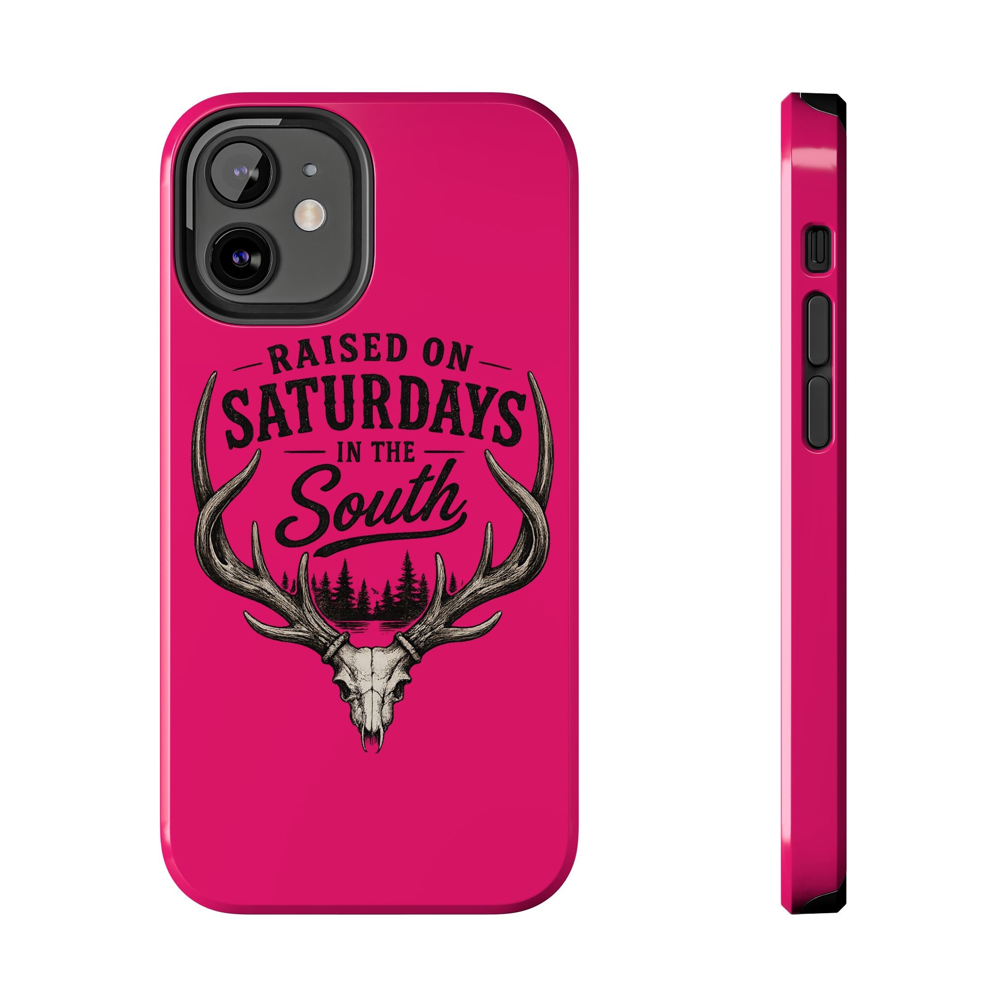 The Spreads Runs Deep In The Woods Phone Case-(pink)