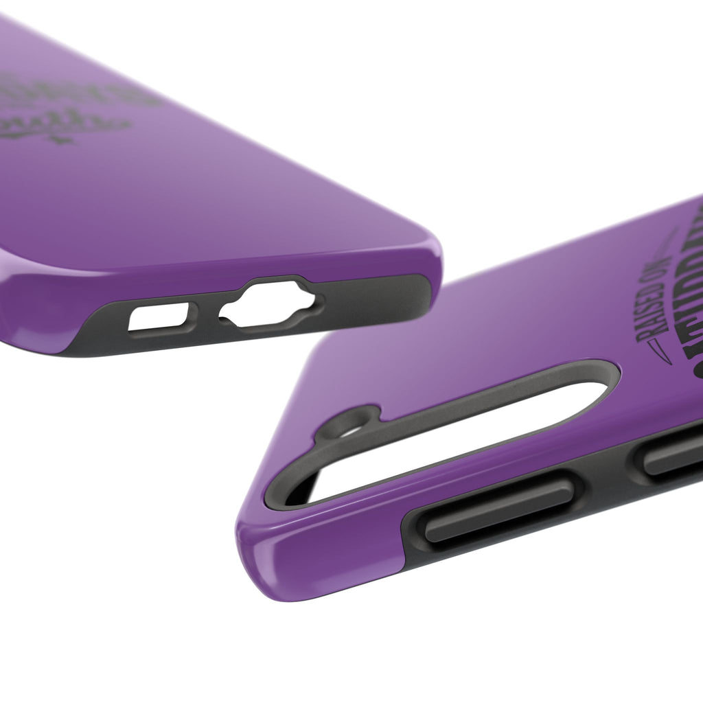 Raised On Saturdays In The South Phone Case-(purple)