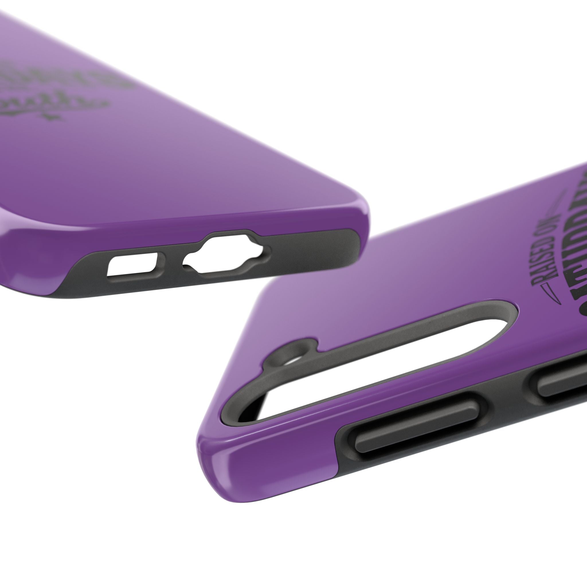 Raised On Saturdays In The South Phone Case-(purple)