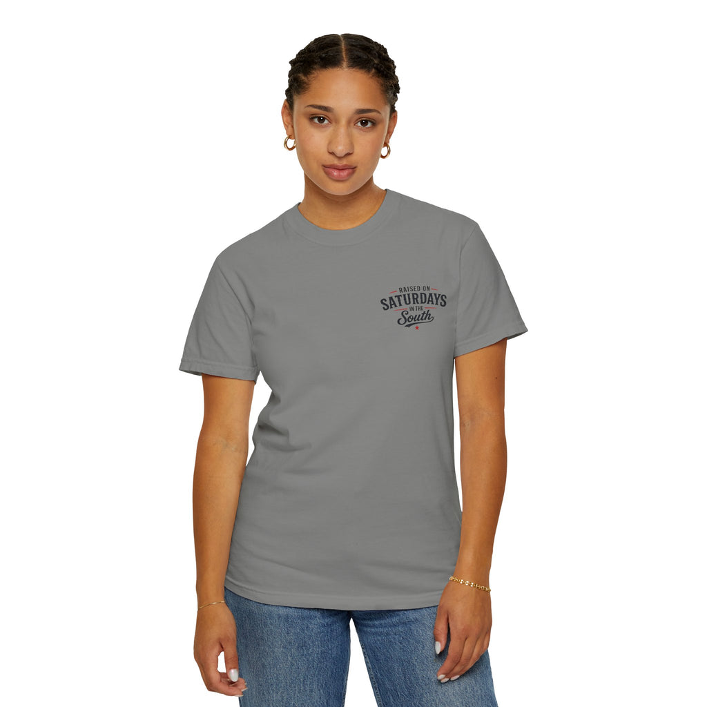 Raised On Saturdays In The South T-Shirt-Deep Sea Saturdays