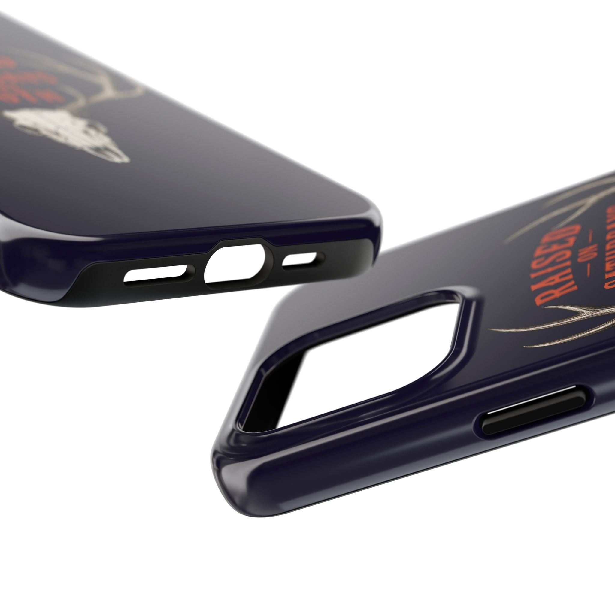The Spreads Runs Deep In The Woods Phone Case-(blue)