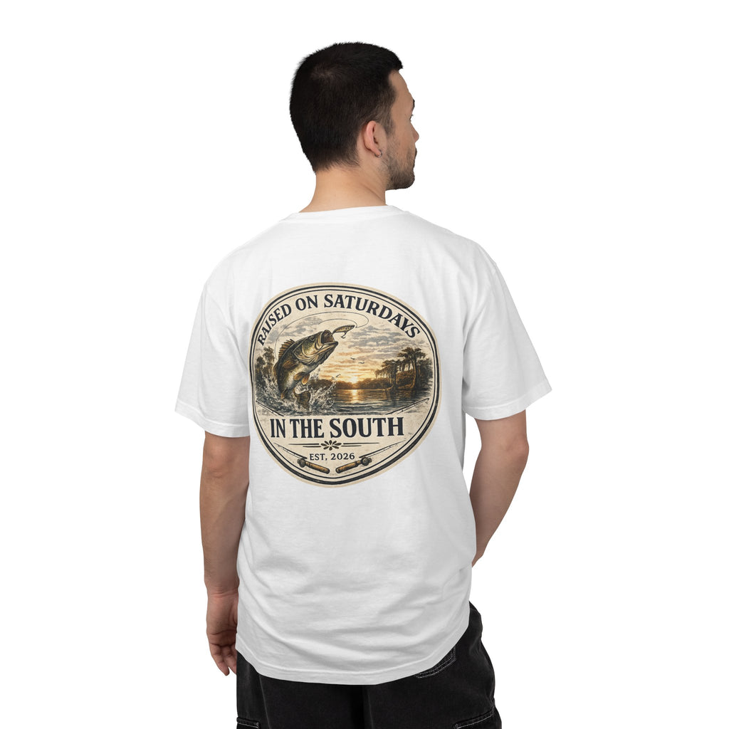 Raised On Saturdays In The South Classic T-Shirt- Fishin Season