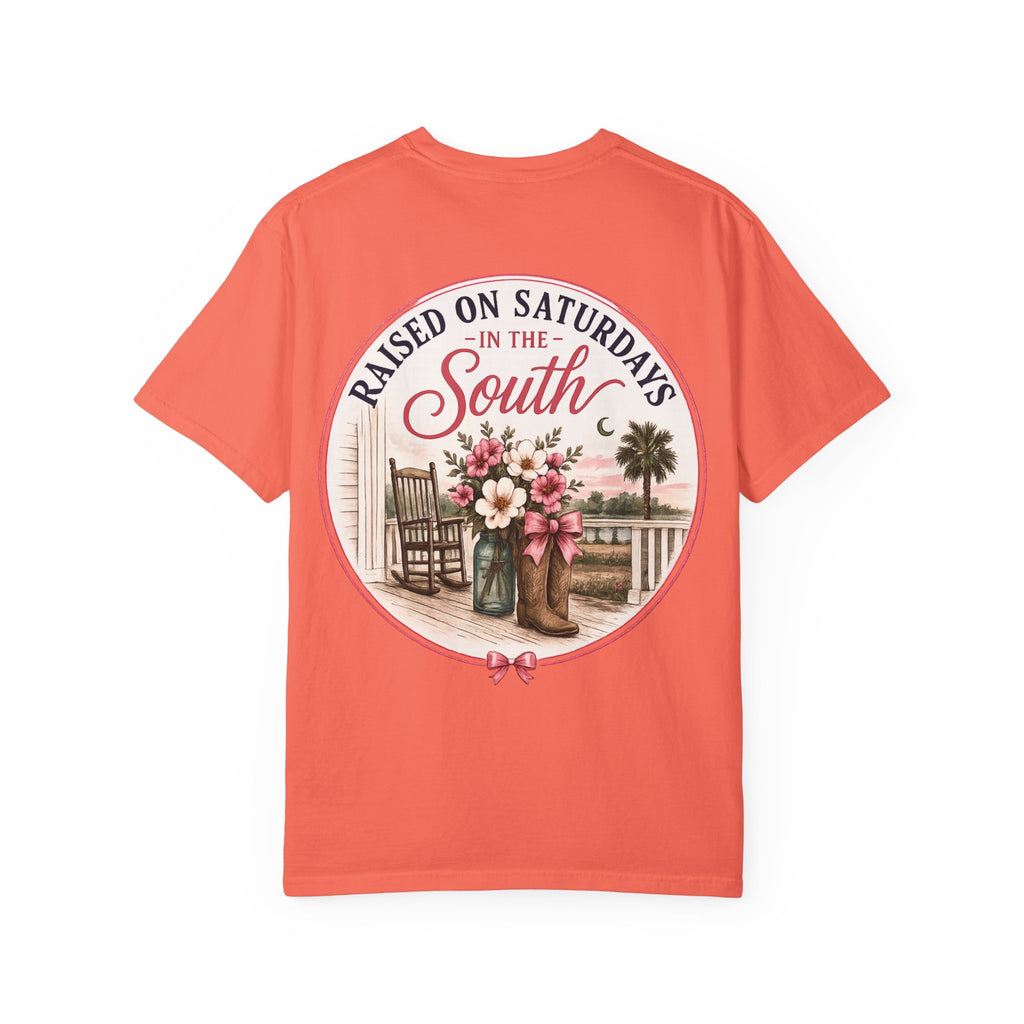 Raised On Saturdays In The South T-shirt