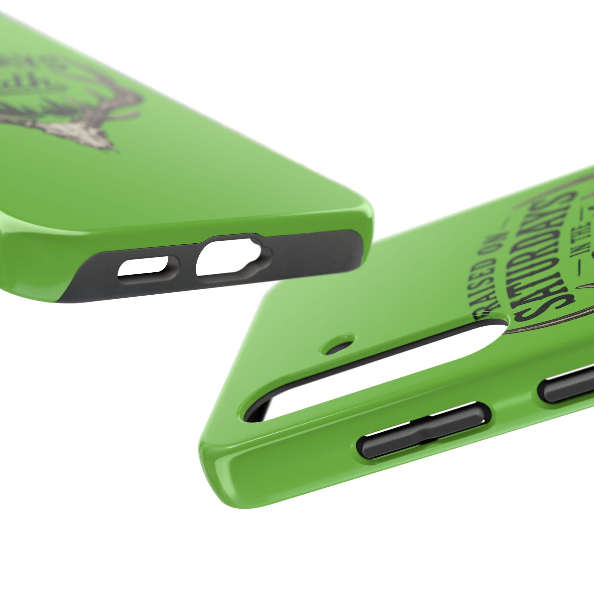 The Spread Runs Deep In The Woods phone case-(green)