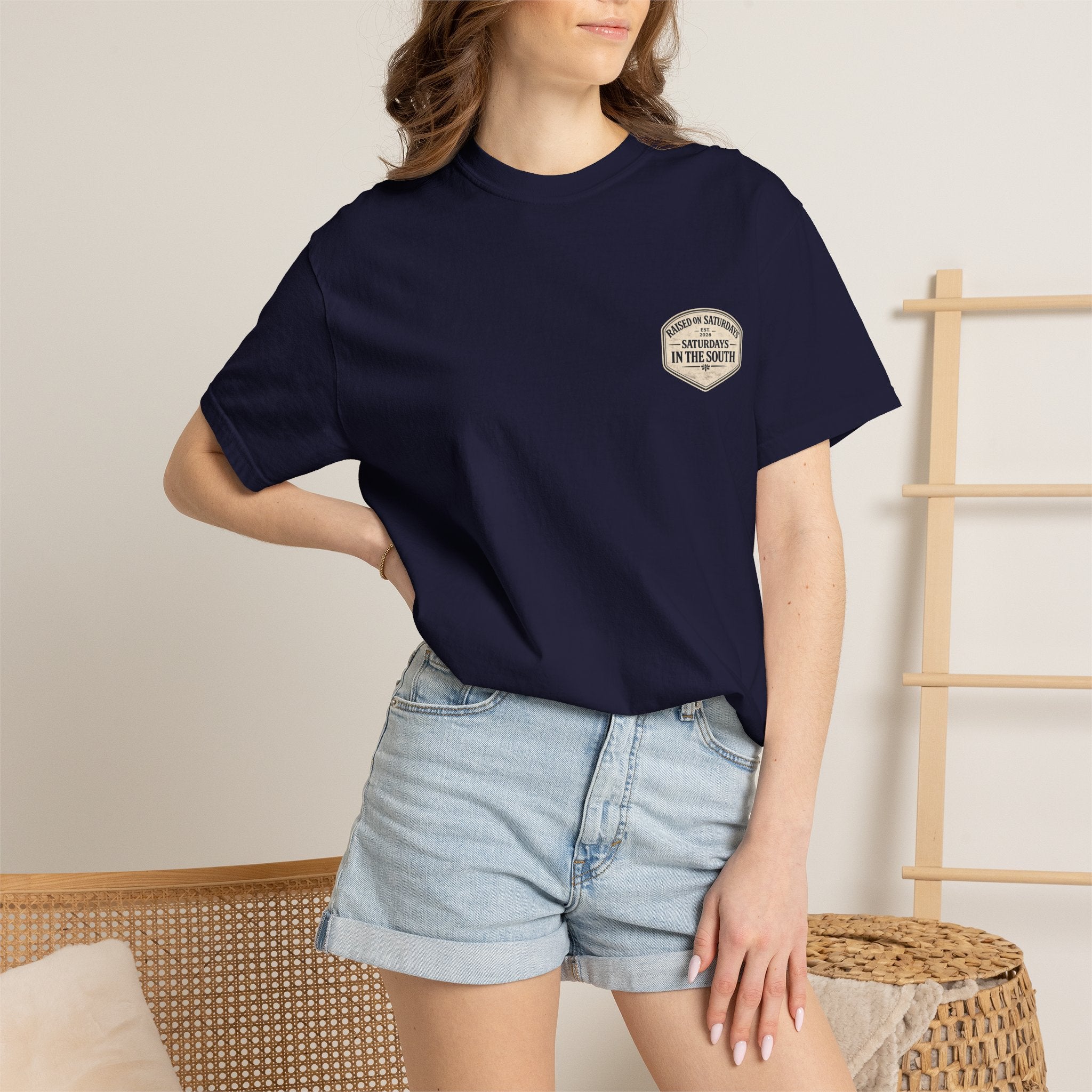 Raised On Saturdays In The South Classic T-Shirt-Mountain Seasons