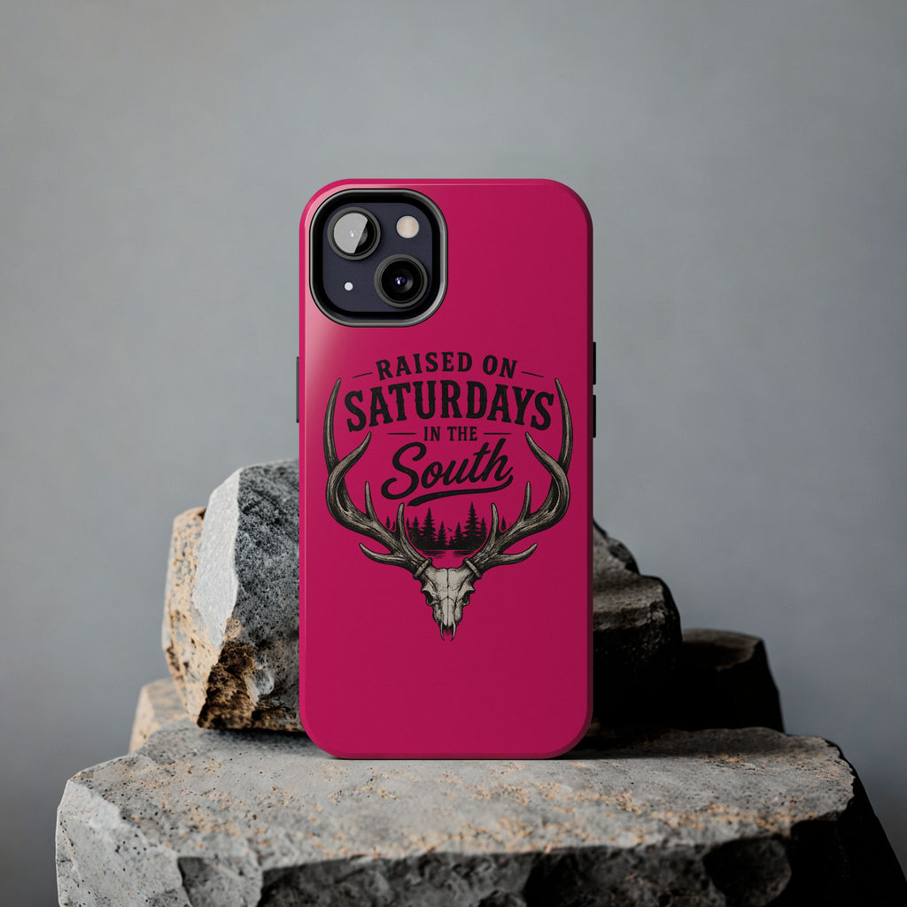 The Spreads Runs Deep In The Woods Phone Case-(pink)