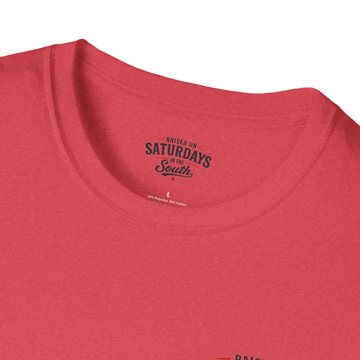 "Raised On Saturdays In The South" Vintage T-Shirt-Saturdays Are Made For Fishin