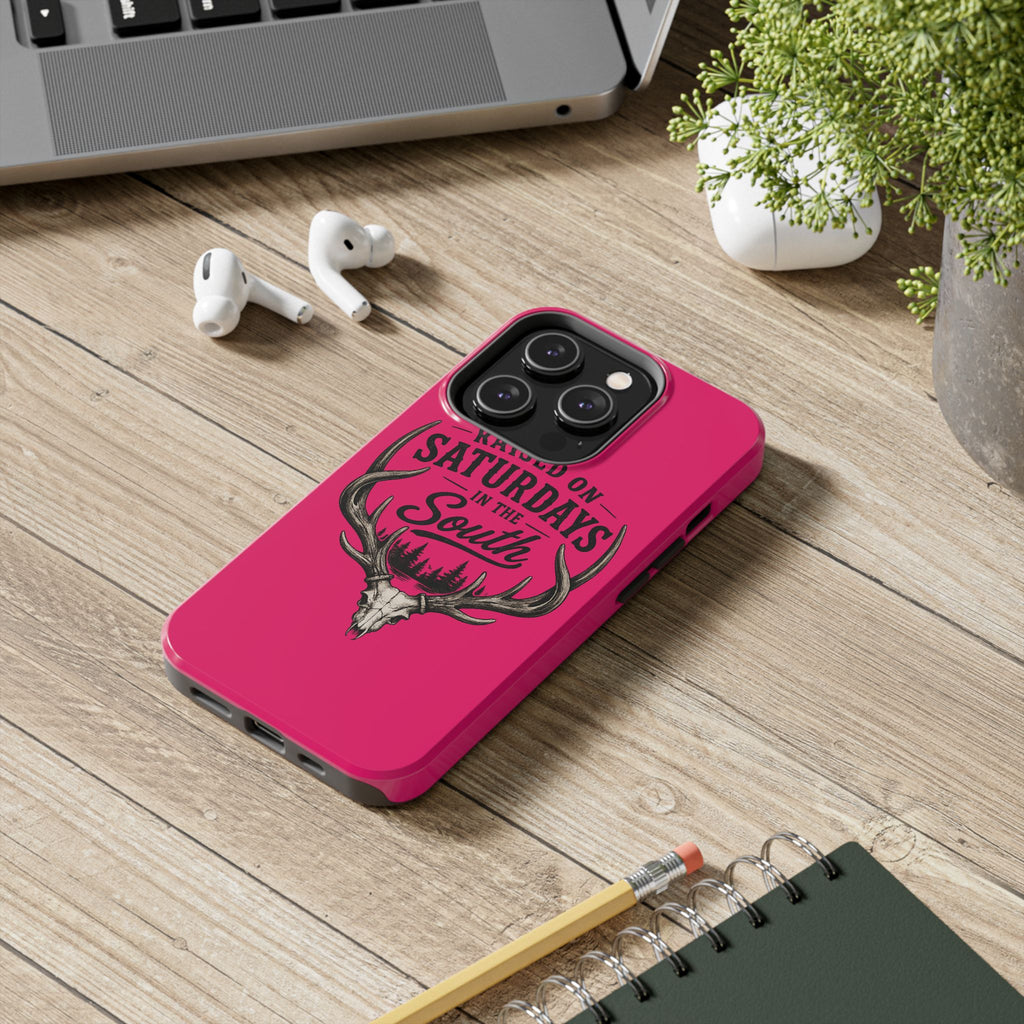 The Spreads Runs Deep In The Woods Phone Case-(pink)