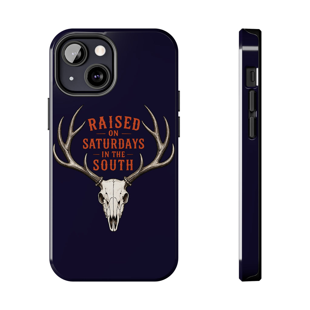 The Spreads Runs Deep In The Woods Phone Case-(blue)