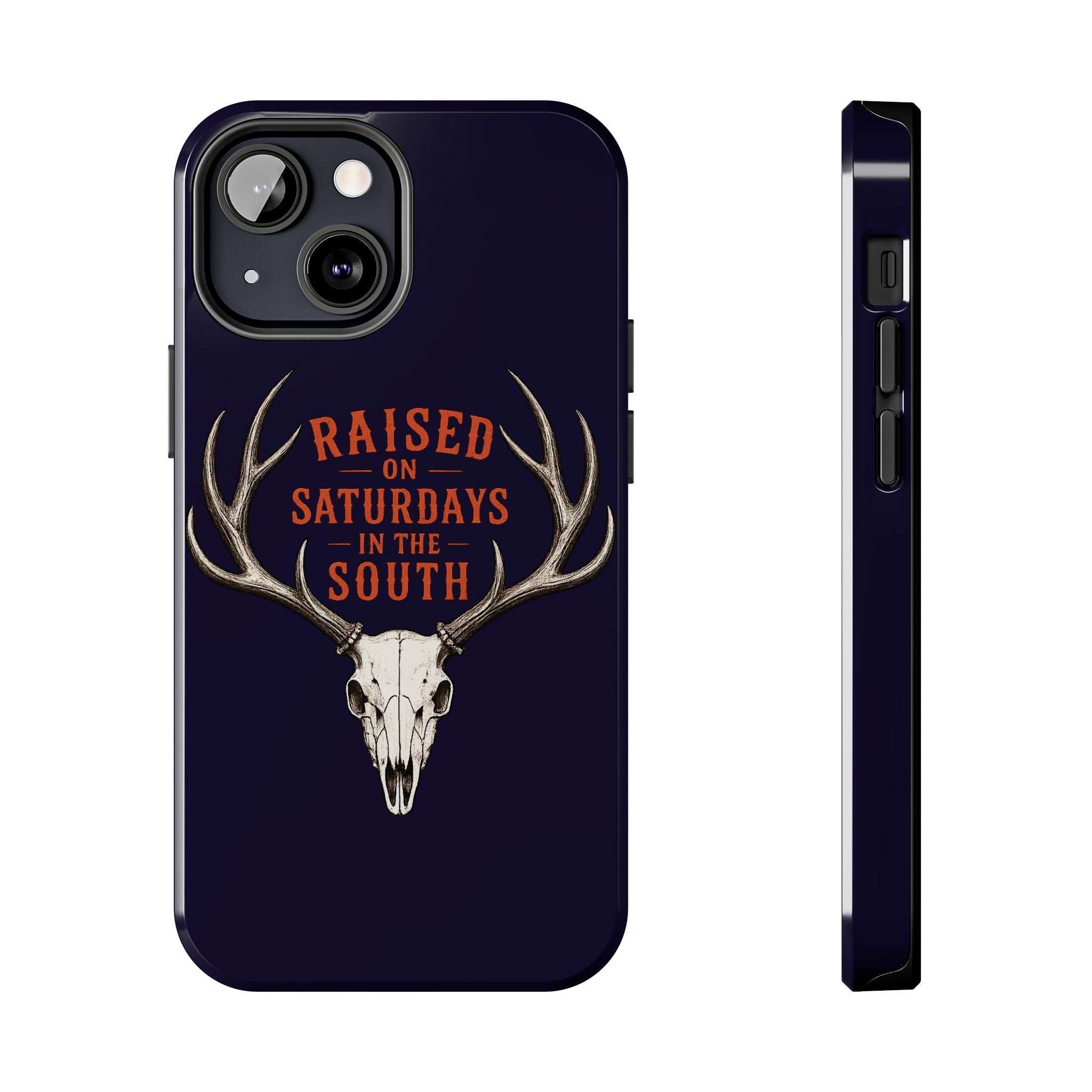 The Spreads Runs Deep In The Woods Phone Case-(blue)