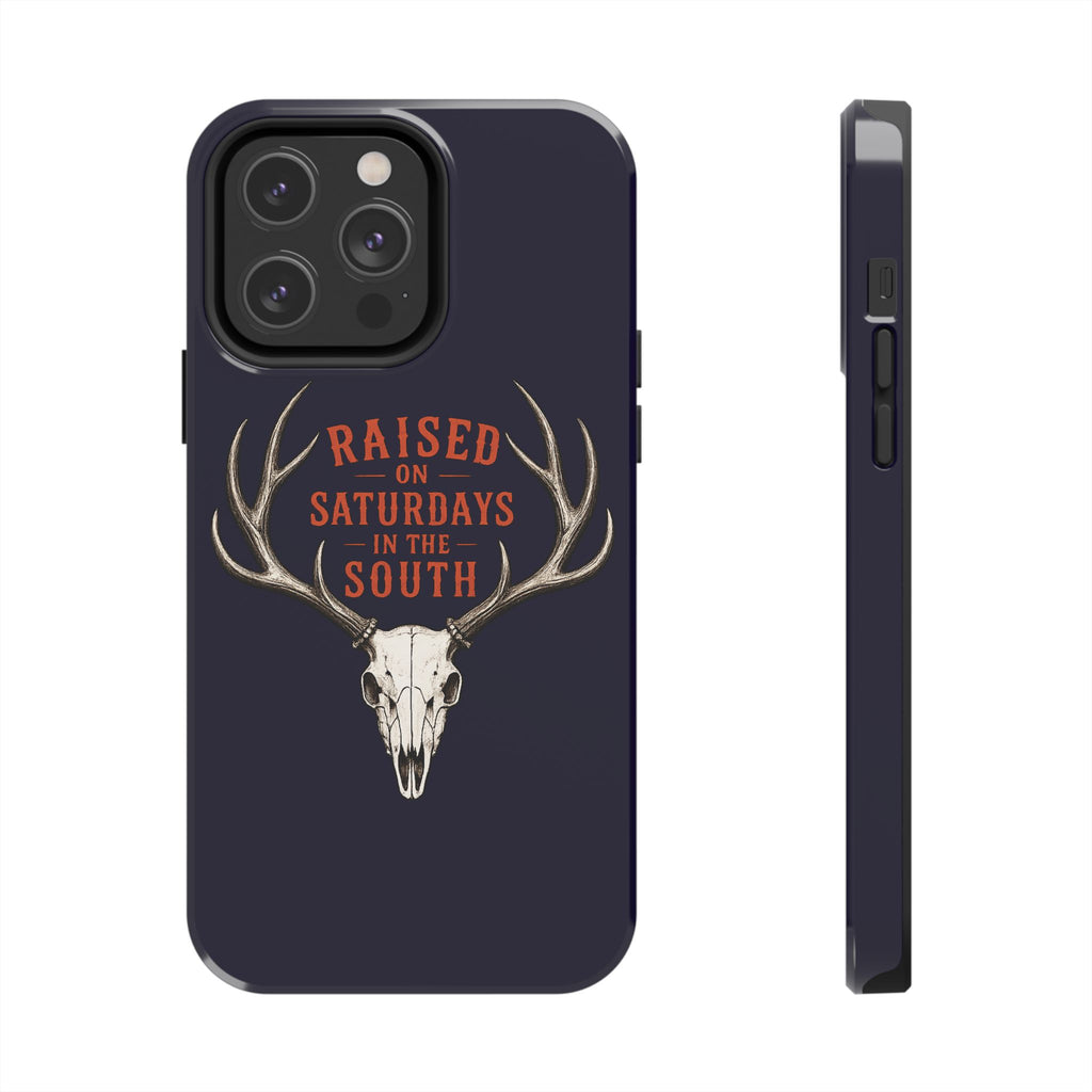 The Spreads Runs Deep In The Woods Phone Case-(blue)