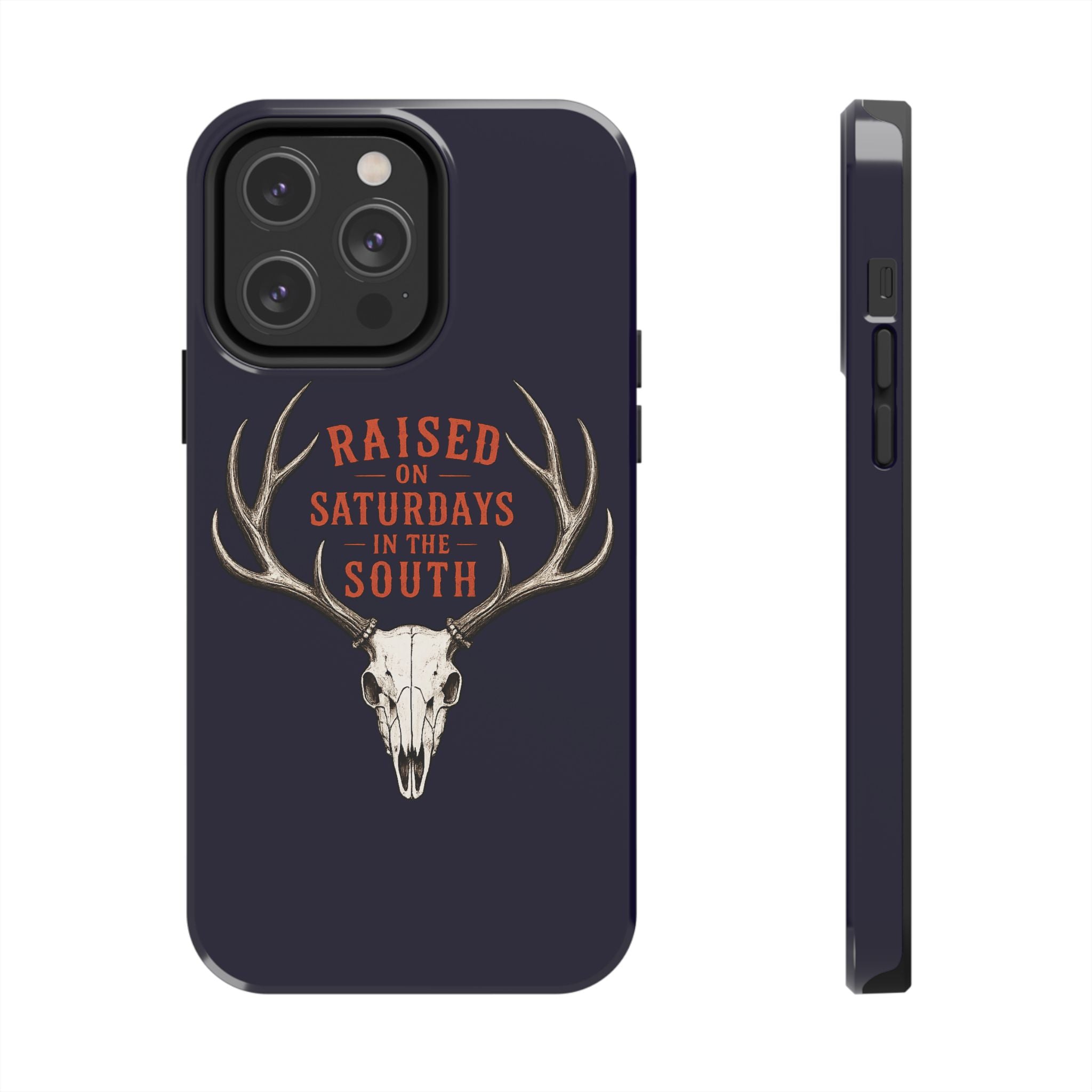 The Spreads Runs Deep In The Woods Phone Case-(blue)