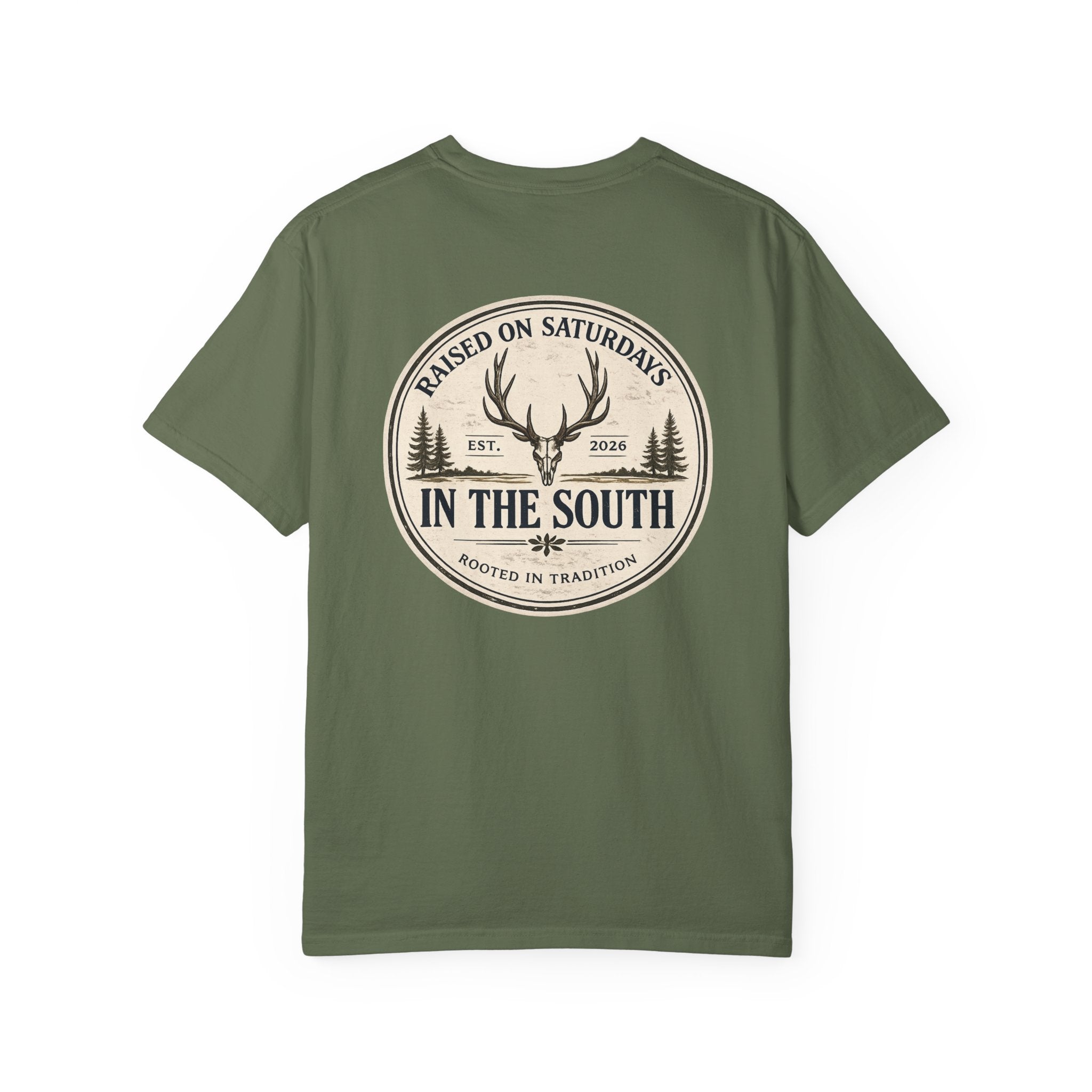 Raised On Saturdays In The South Classic T-Shirt — Deer Season