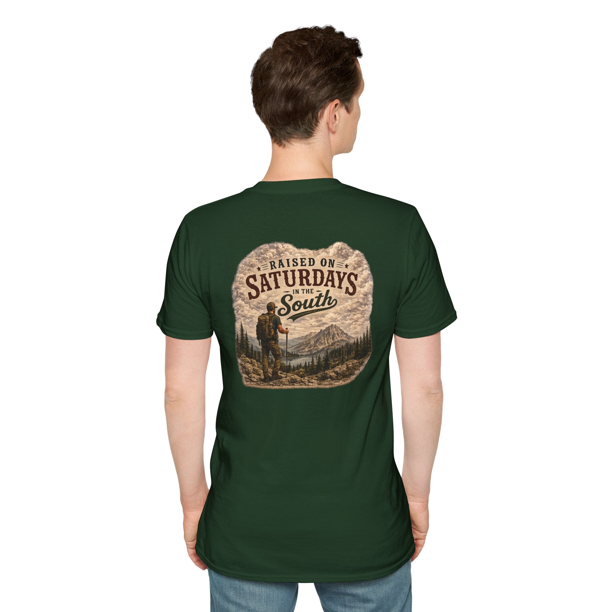 Raised On Saturdays In The South Vintage T-Shirt- Saturday Hikes Reaches New Heights