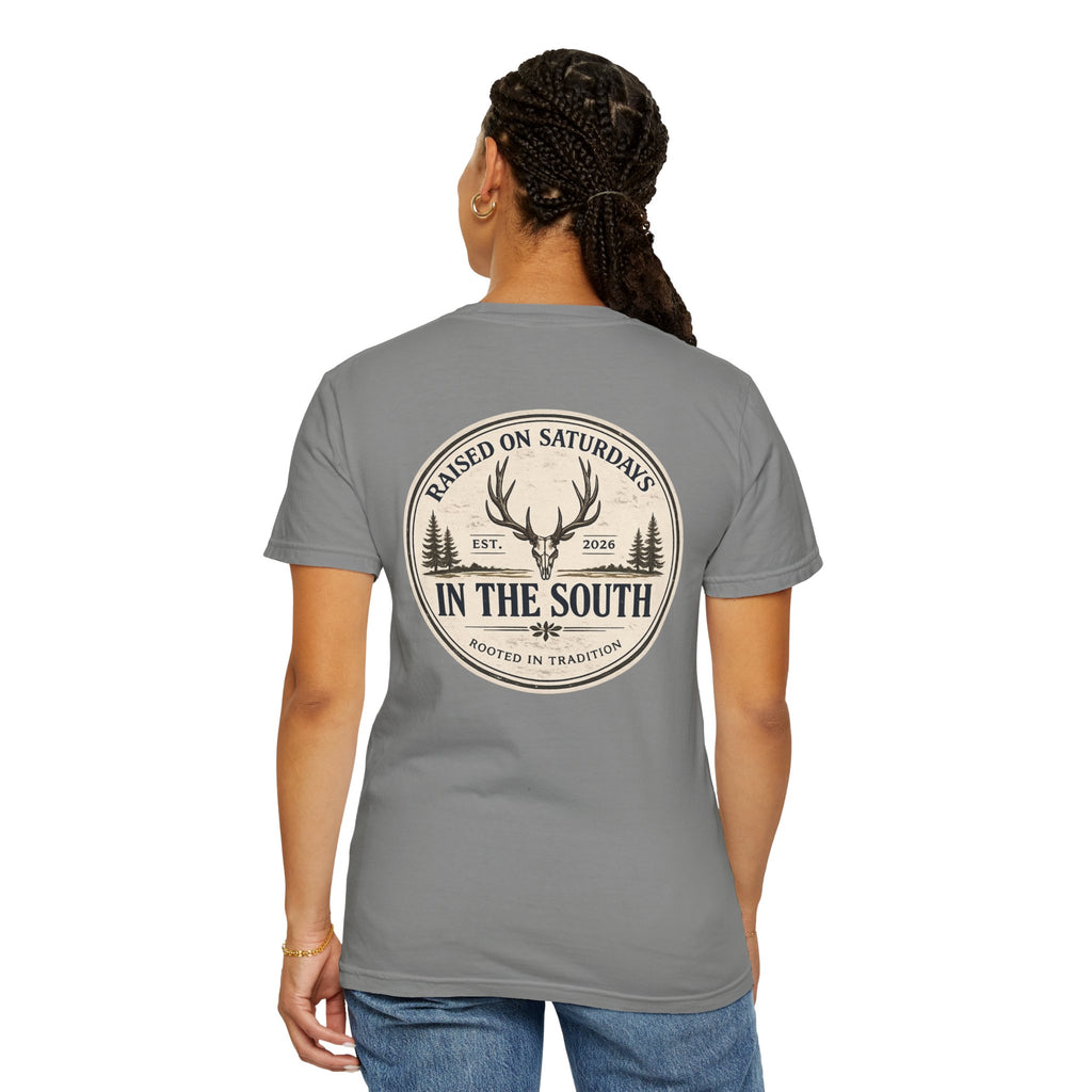 Raised On Saturdays In The South Classic T-Shirt — Deer Season