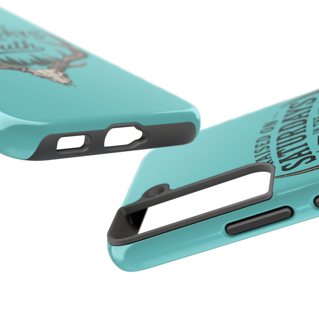The Spreads Runs Deep In The Woods Phone Case-(blue)
