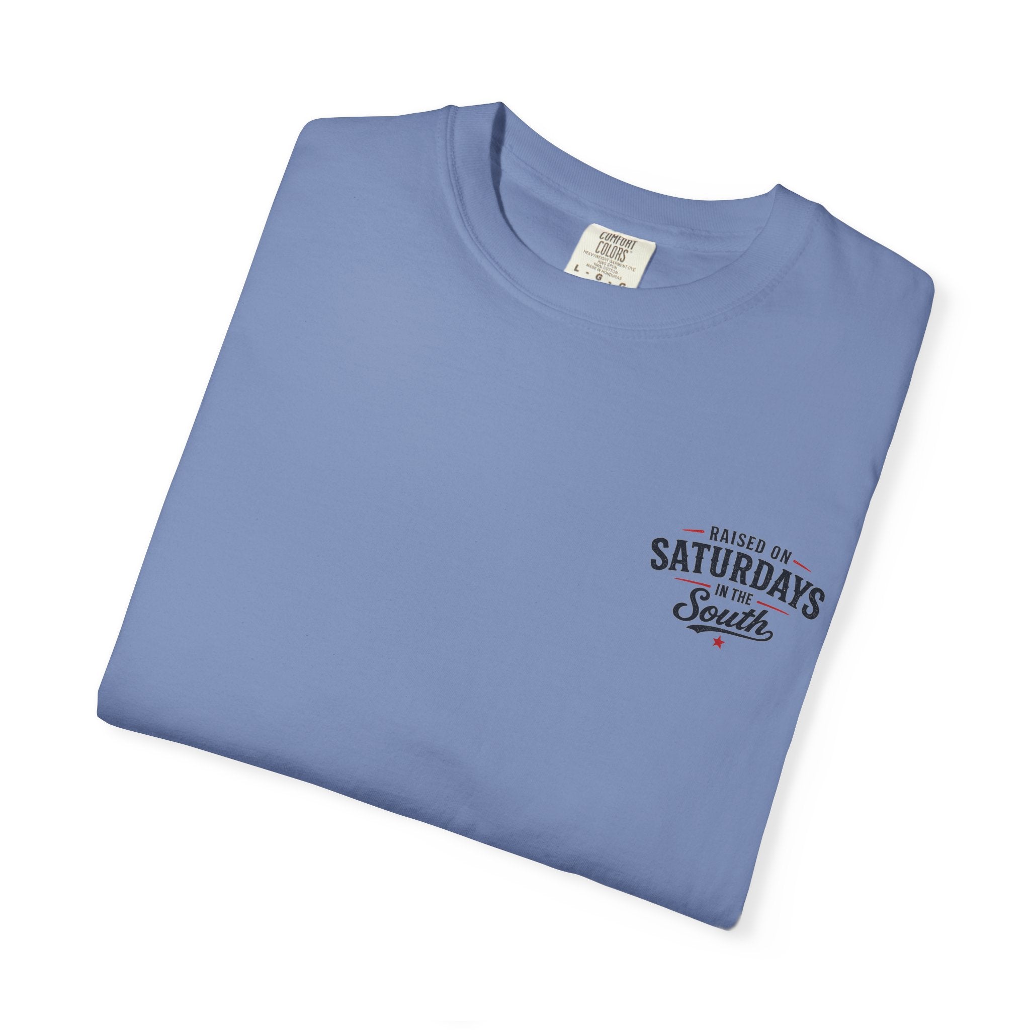 Raised On Saturdays In The South T-Shirt — Saturdays Are Made For Fishin