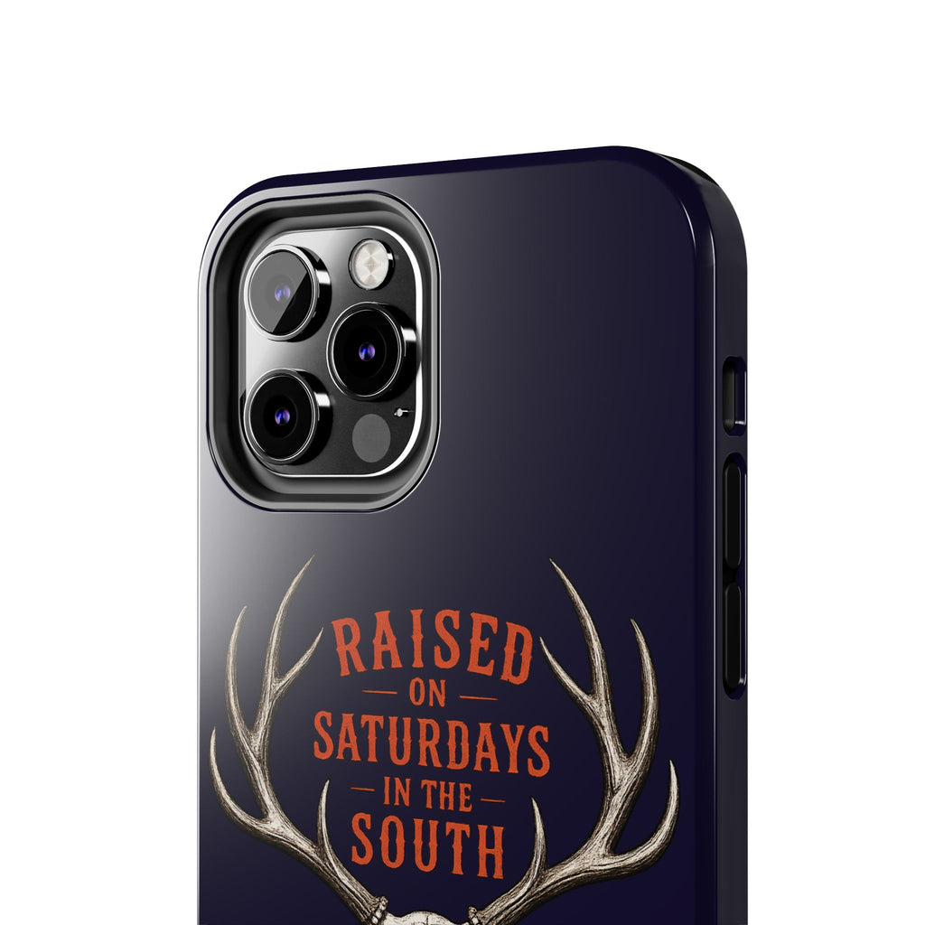 The Spreads Runs Deep In The Woods Phone Case-(blue)