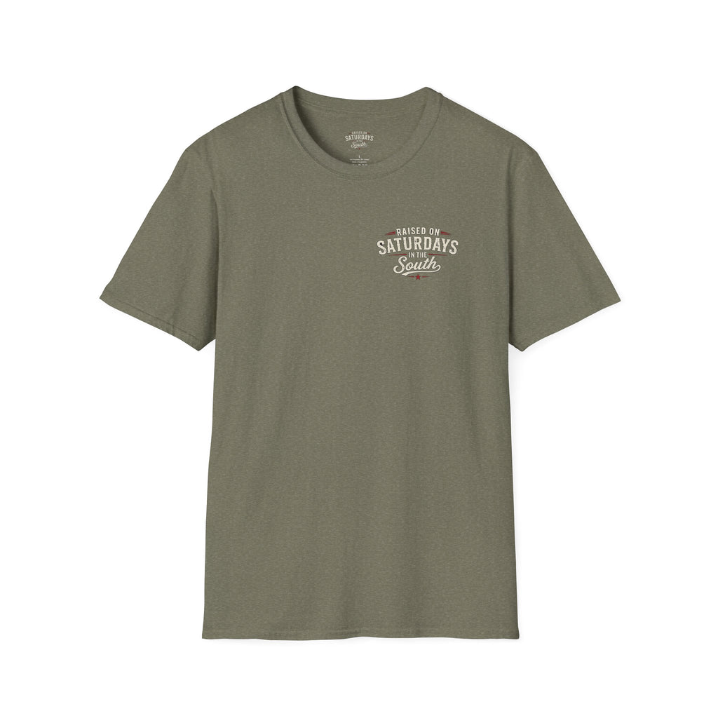 Raised On Saturdays In The South Vintage T-Shirt- Mud Park Saturdays