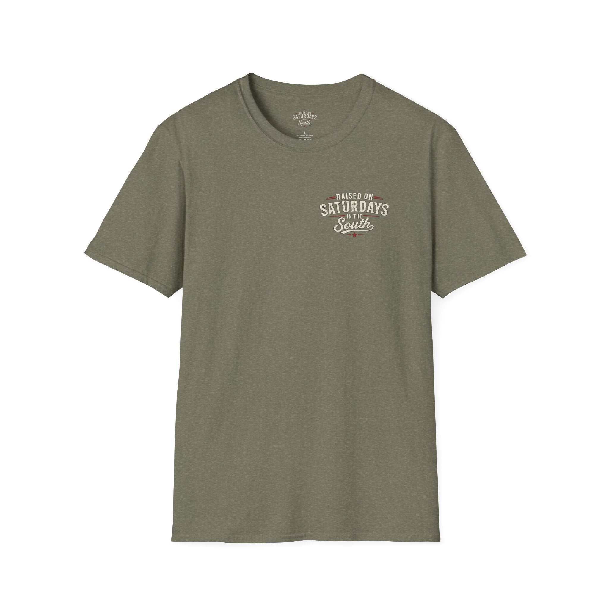Raised On Saturdays In The South Vintage T-Shirt- Mud Park Saturdays