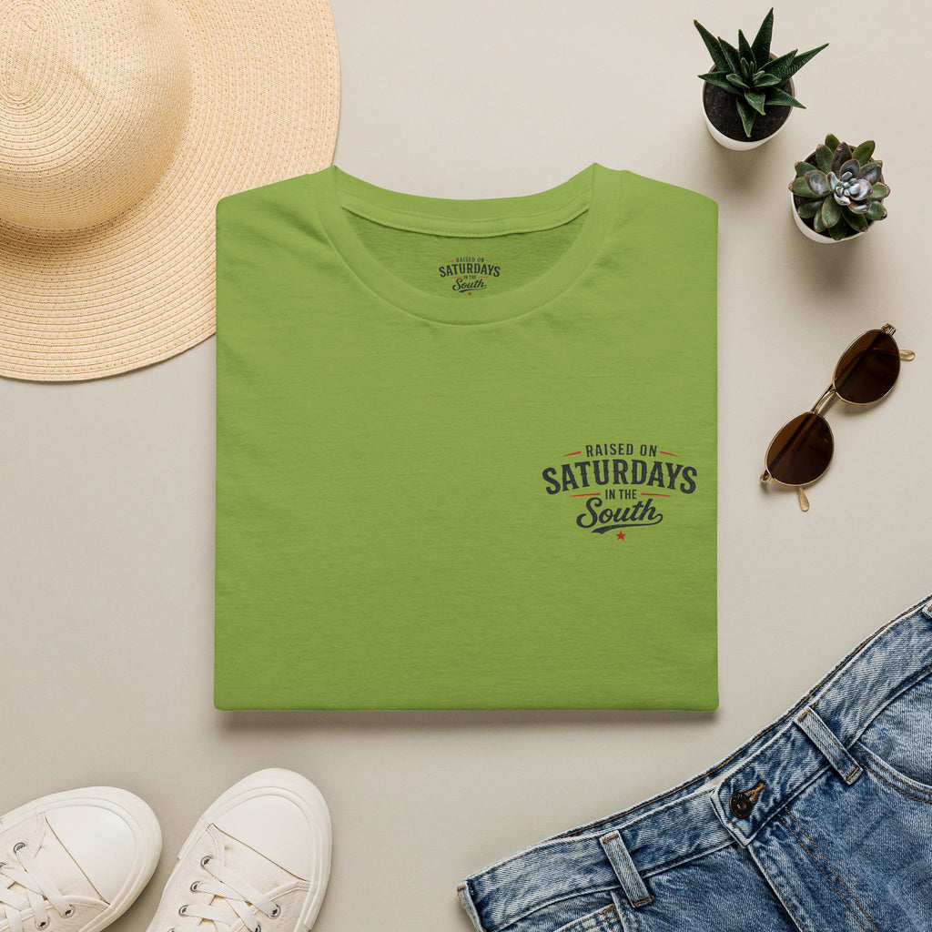 Raised On Saturdays In The South Vintage T-Shirt- Deep Sea Saturdays