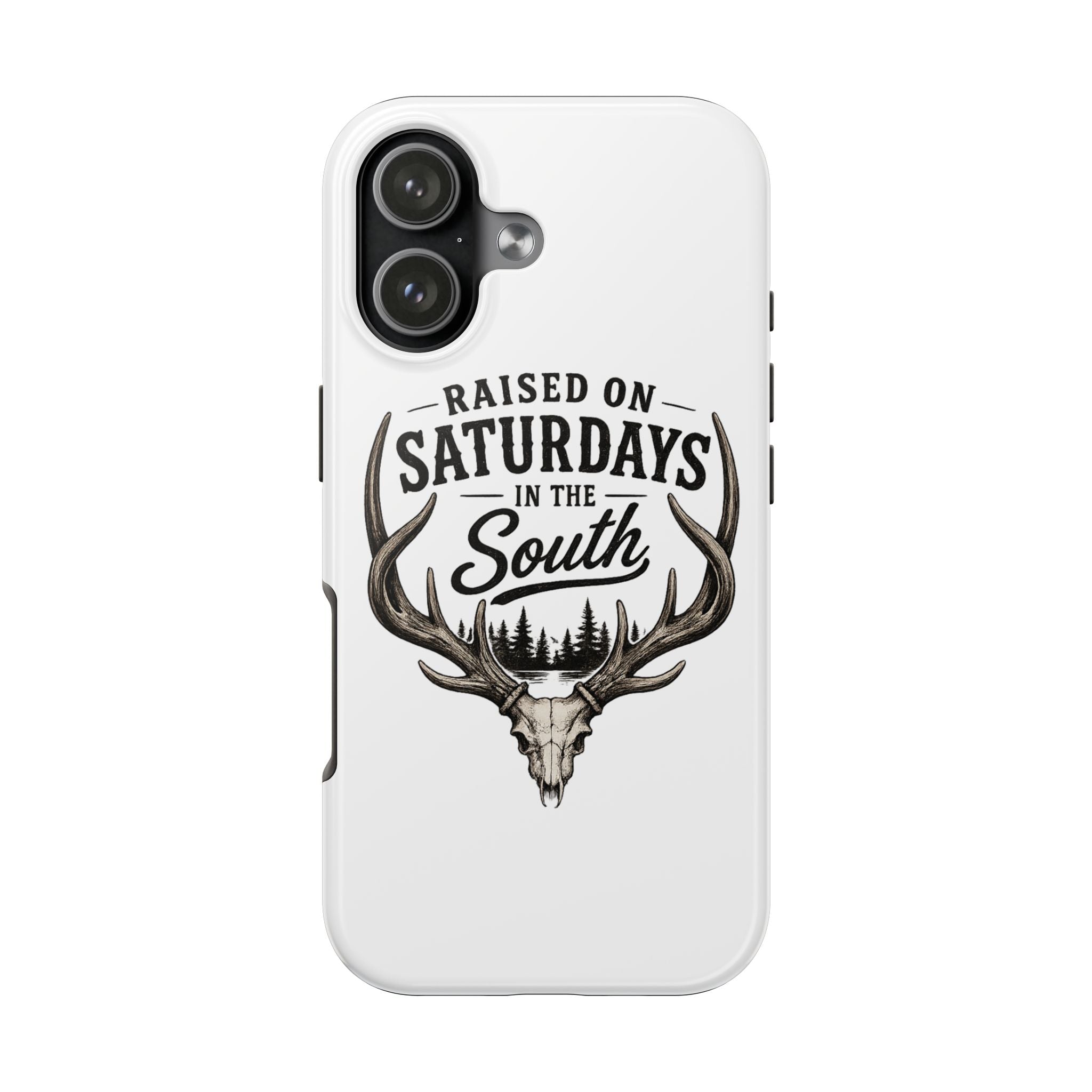The Spreads Runs Deep In The Woods Phone Case-(white)