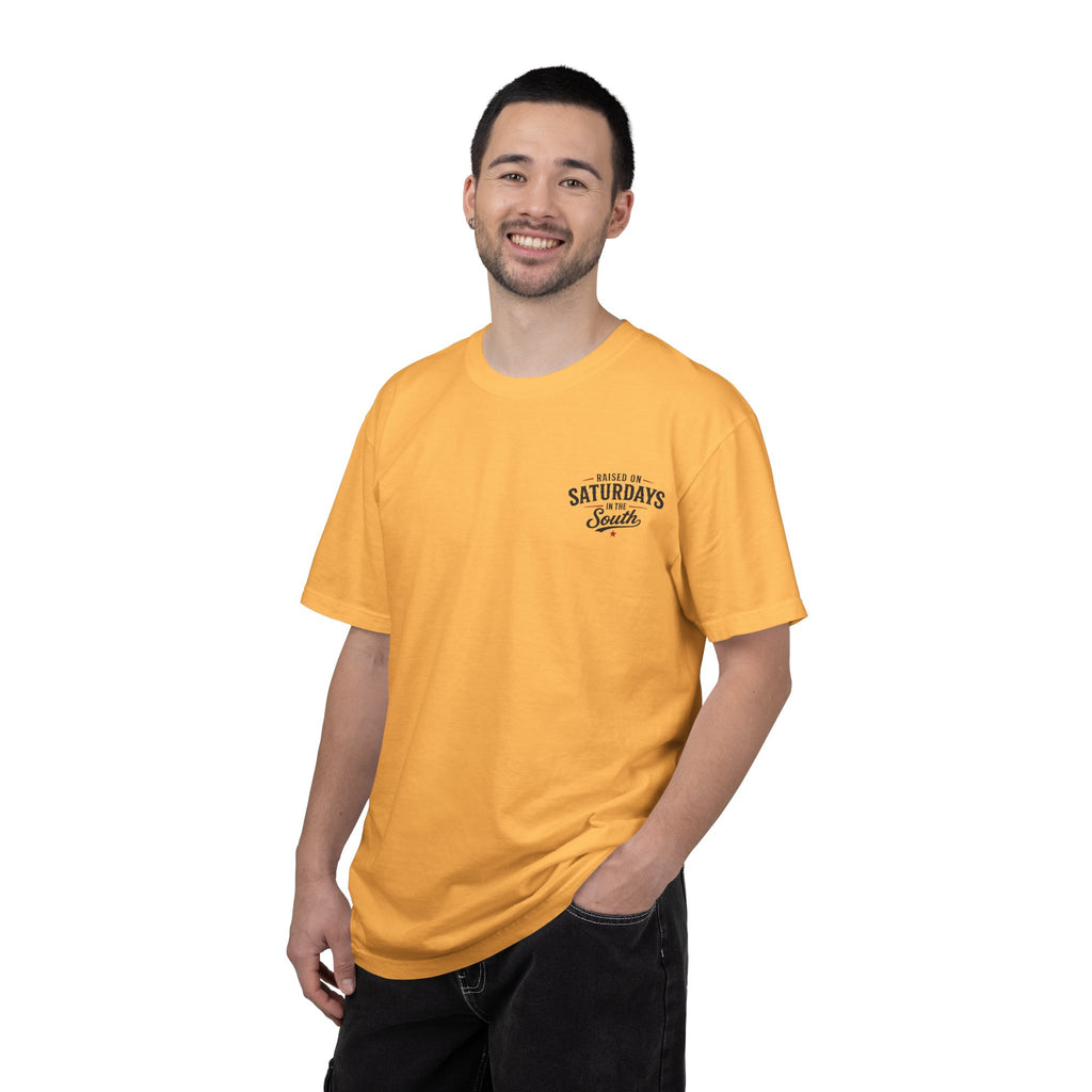 Raised On Saturdays In The South T-Shirt-Deep Sea Saturdays