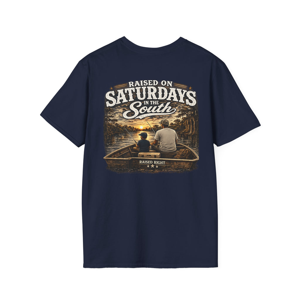 Raised On Saturdays In The South T-Shirt — Father's Day Collection