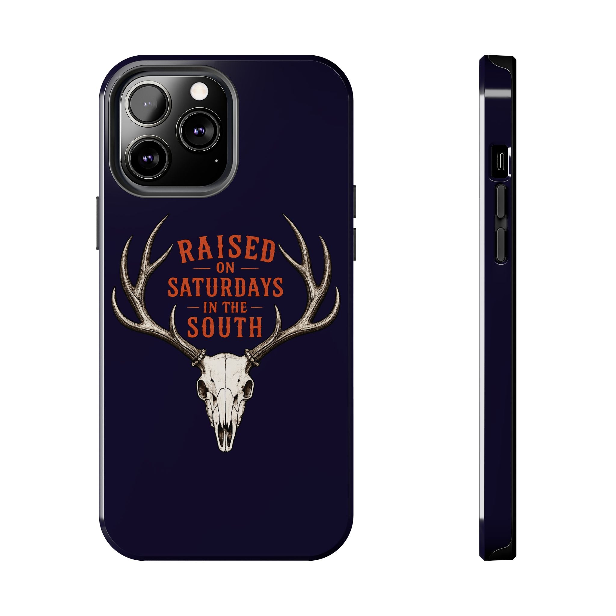 The Spreads Runs Deep In The Woods Phone Case-(blue)