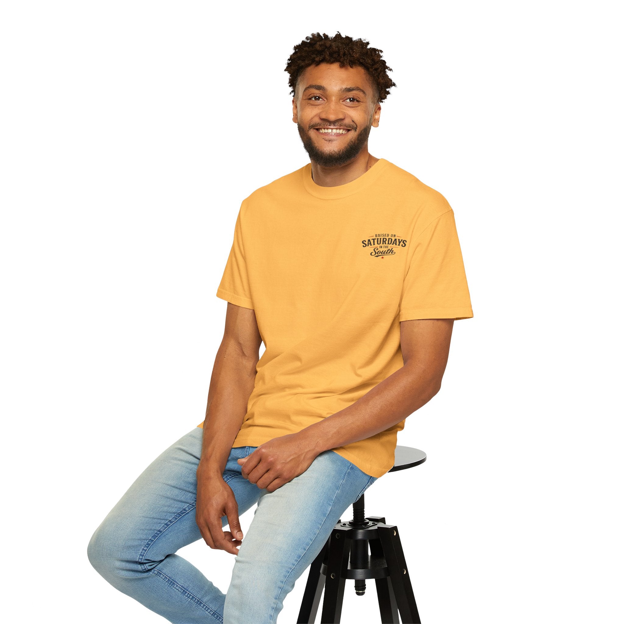 Raised On Saturdays In The South-Girl Dad Fishing Buddies-Father's Day Collection