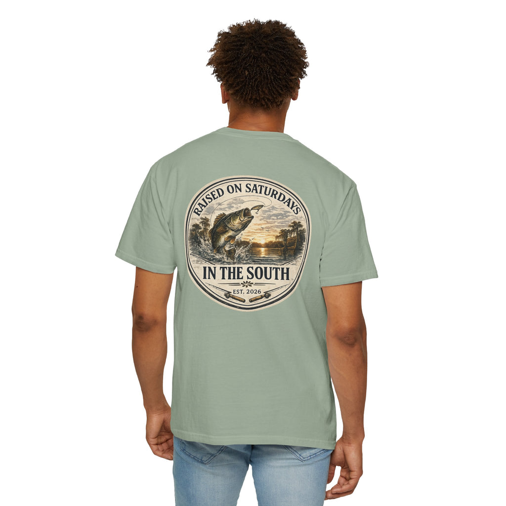 Raised On Saturdays In The South Classic T-Shirt- Fishin Season
