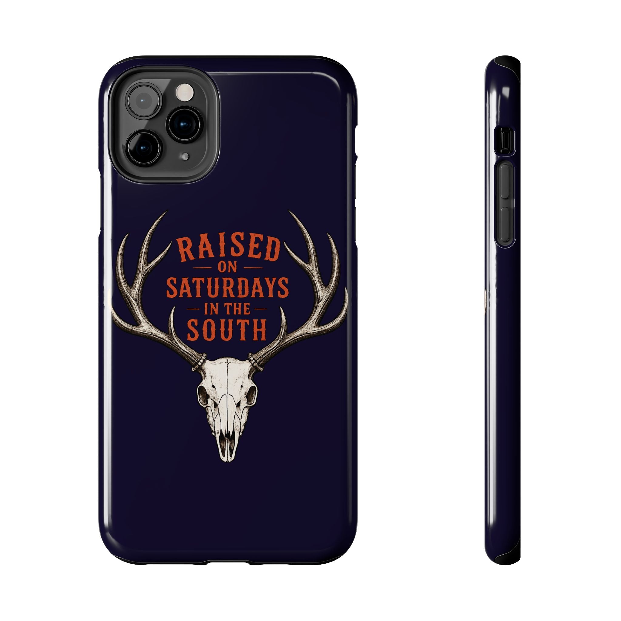 The Spreads Runs Deep In The Woods Phone Case-(blue)