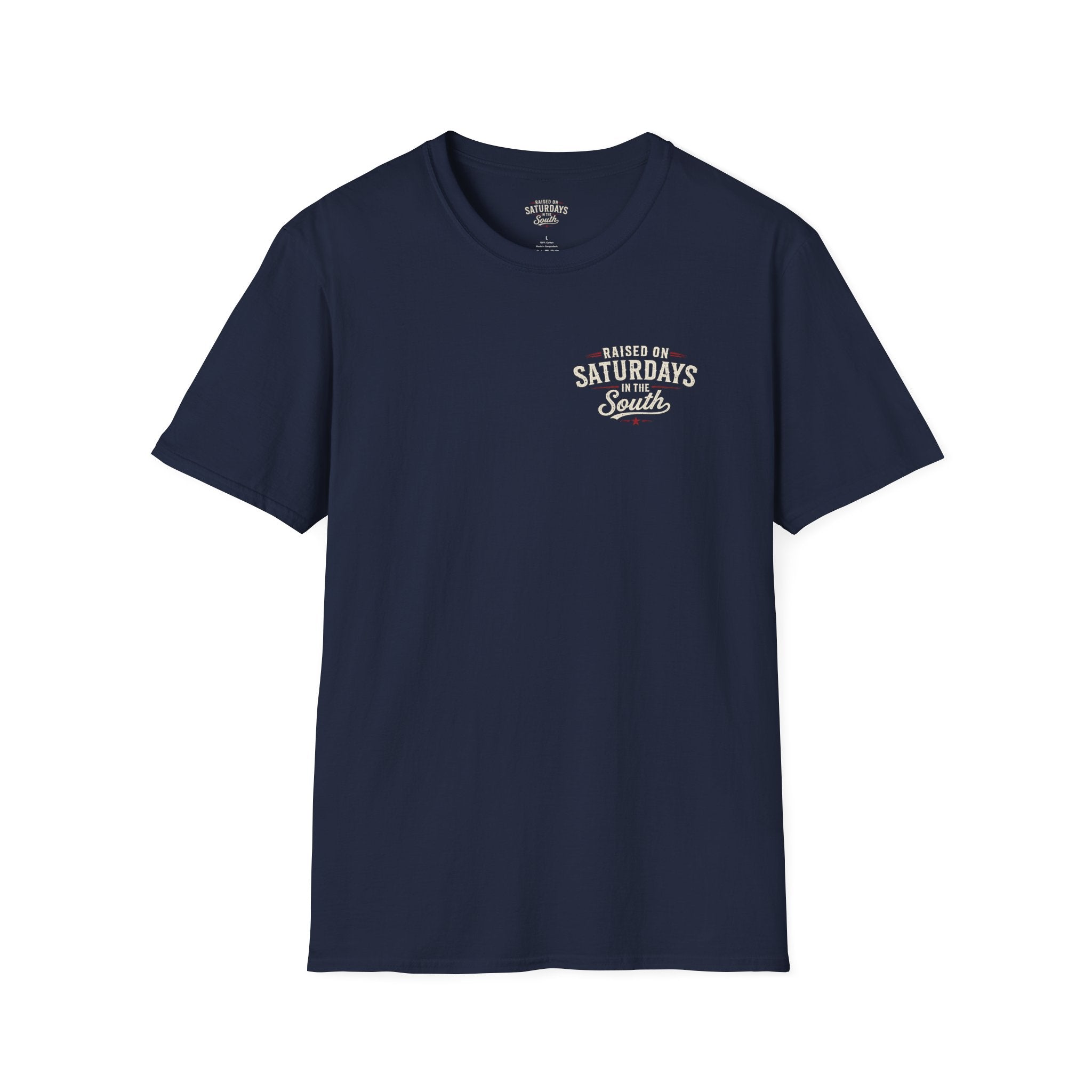 Raised On Saturdays In The South Vintage T-Shirt- Mud Park Saturdays