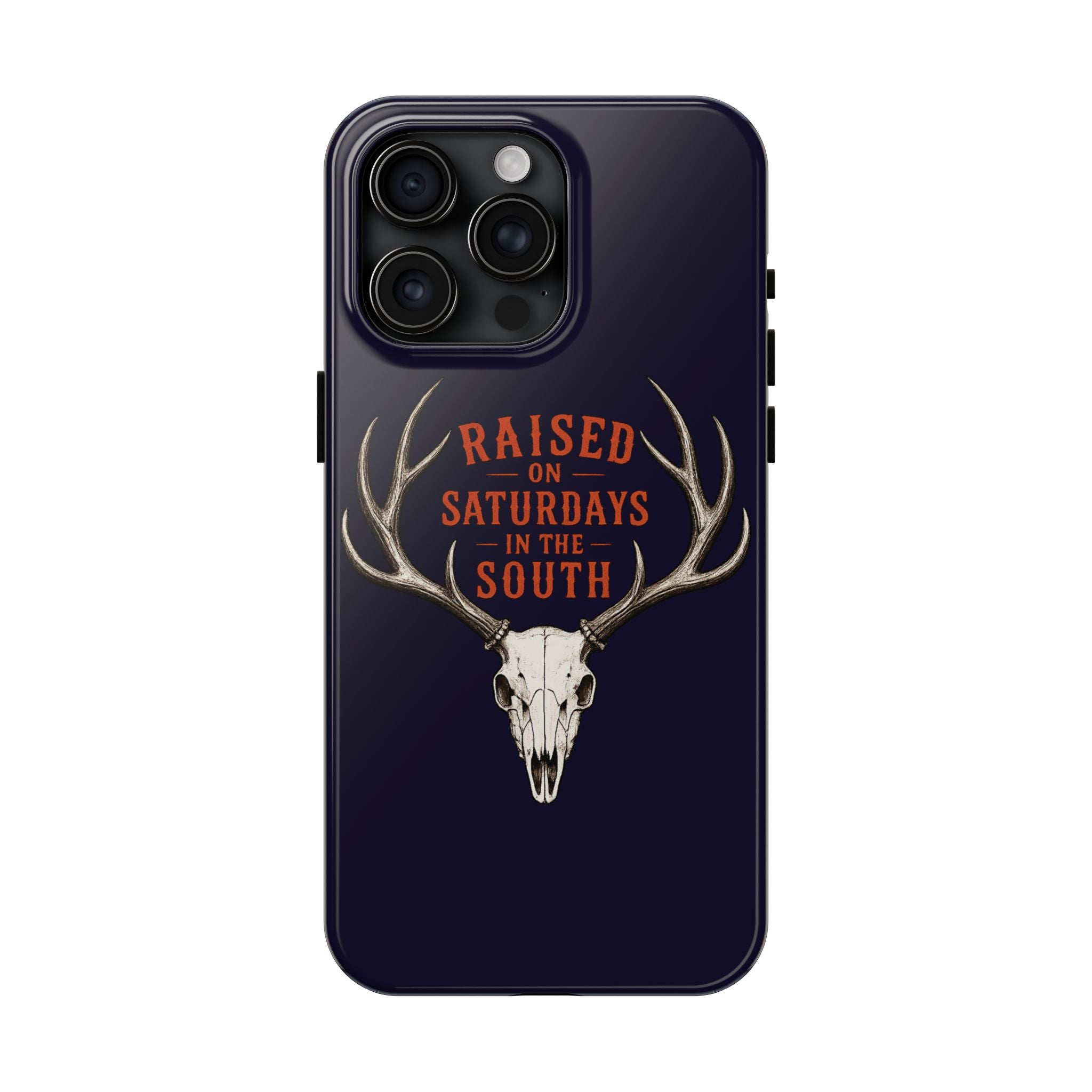 The Spreads Runs Deep In The Woods Phone Case-(blue)