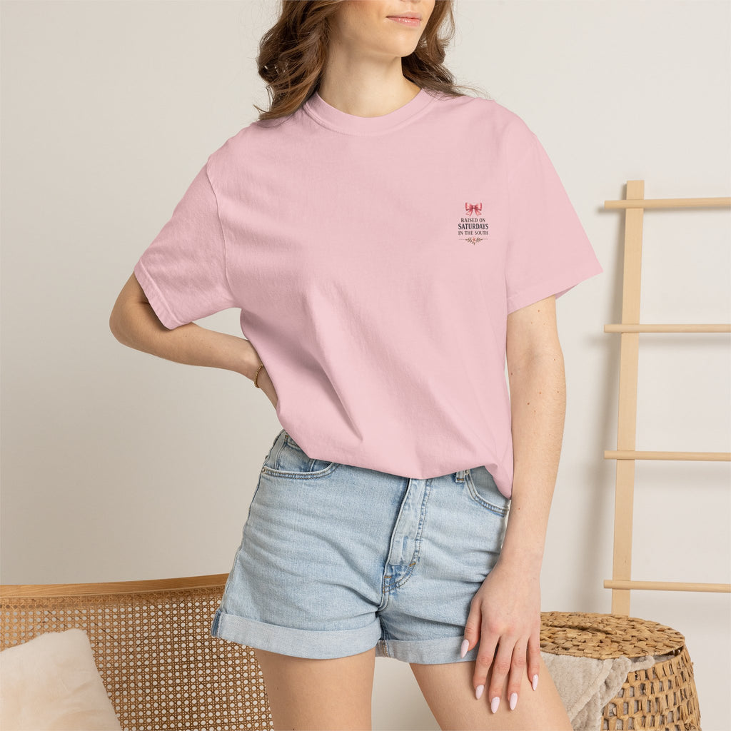 Raised On Saturdays In The South T-shirt
