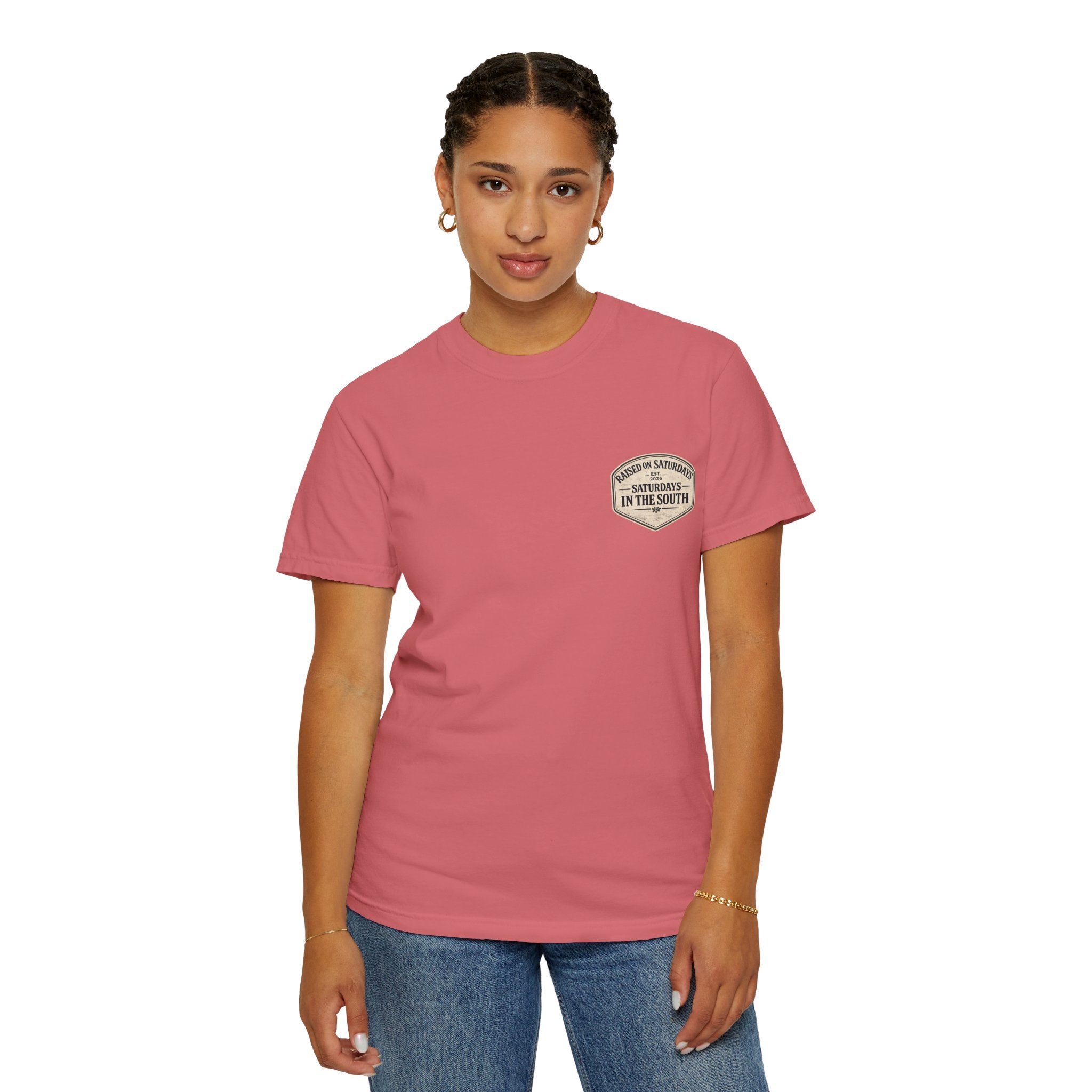 Raised On Saturdays In The South Classic T-Shirt- Fishin Season