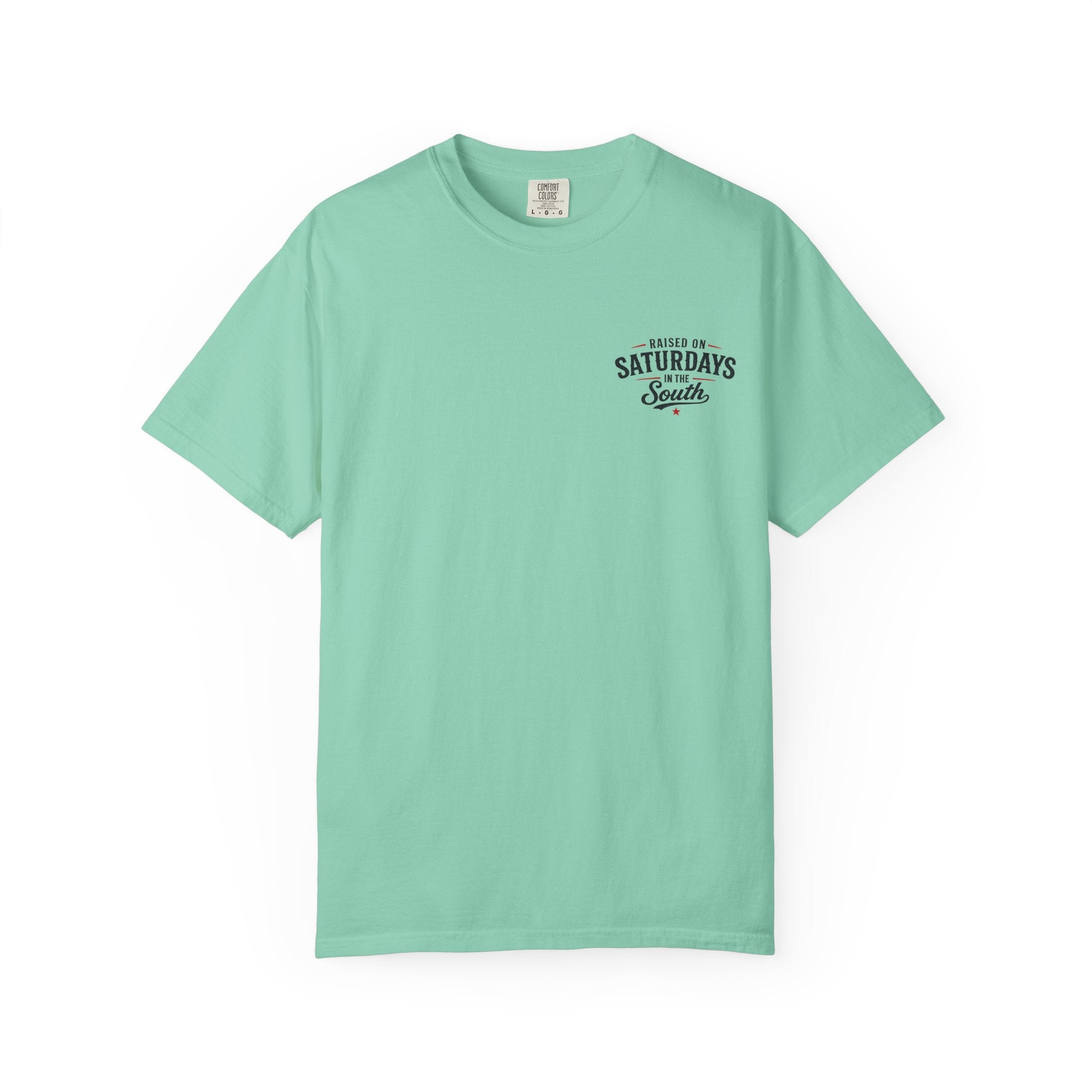 Raised On Saturdays In The South T-Shirt-Deep Sea Saturdays