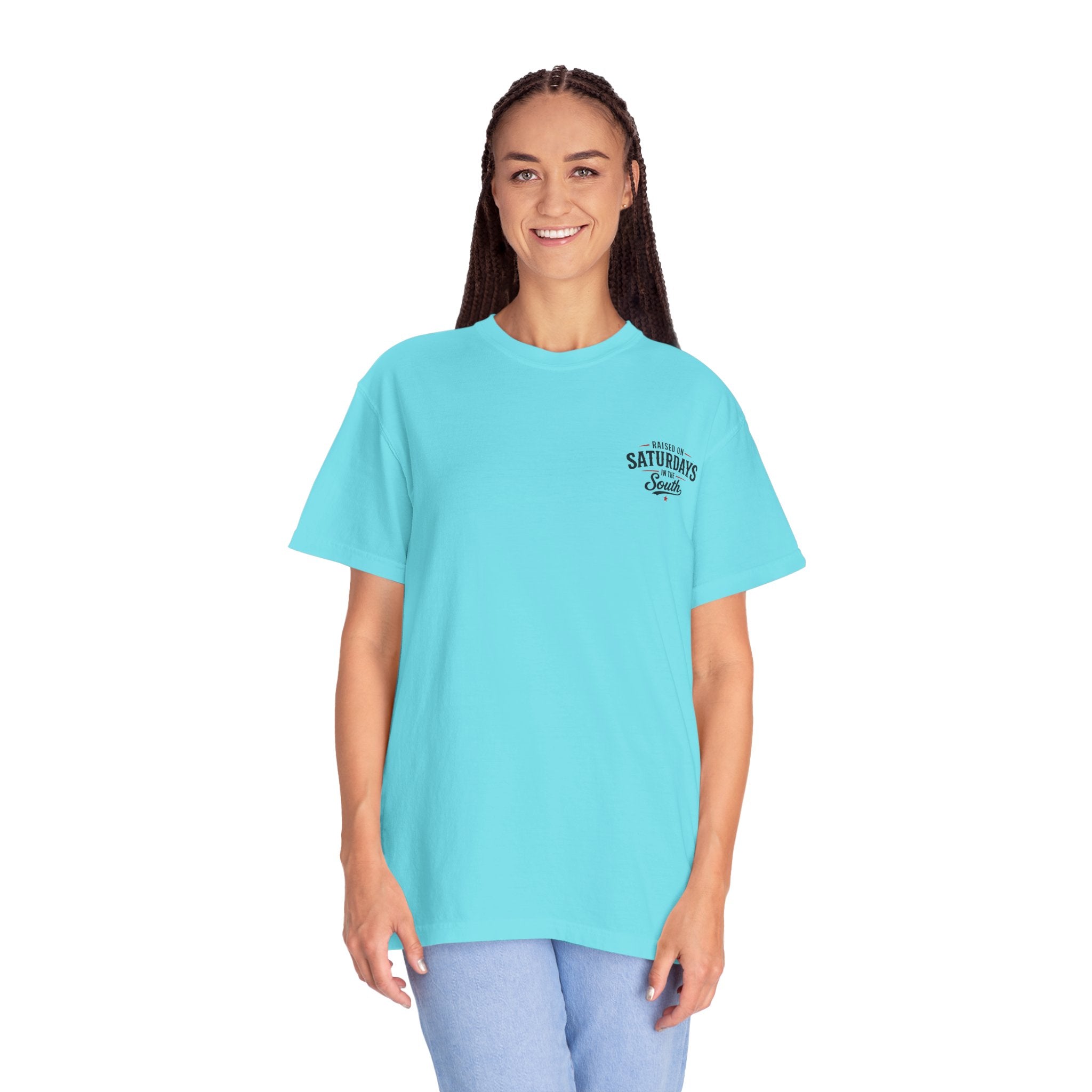 Raised On Saturdays In The South T-Shirt — Saturdays Are Made For Fishin